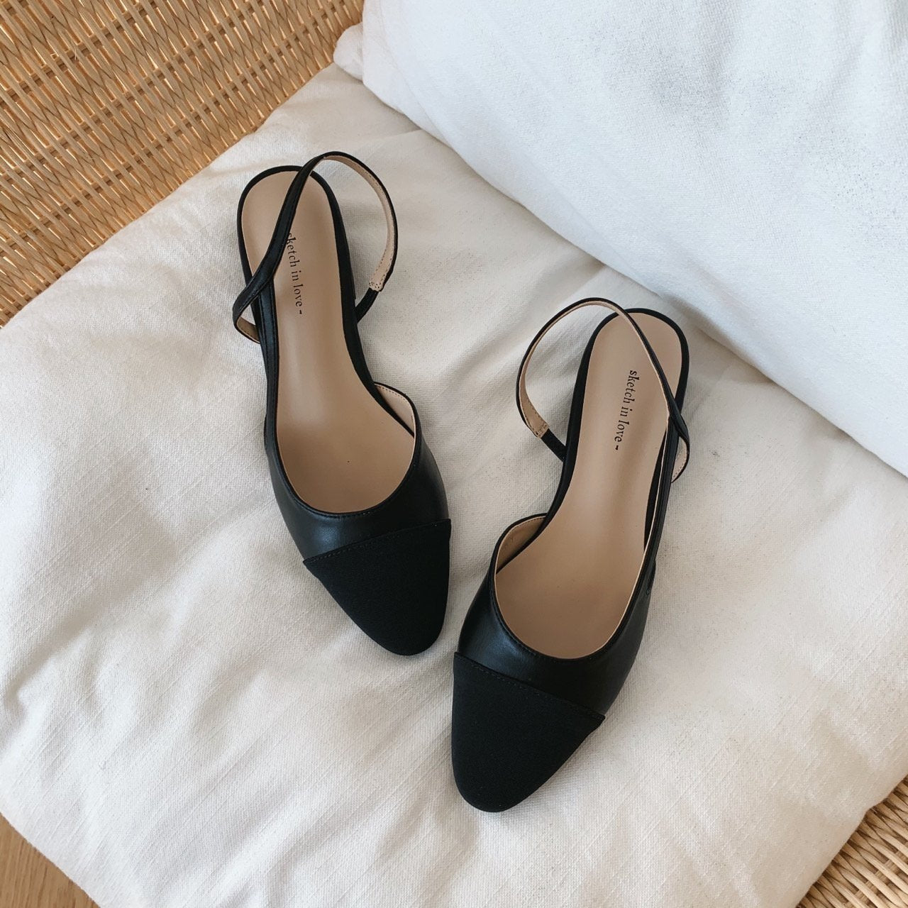 Original front color sling back