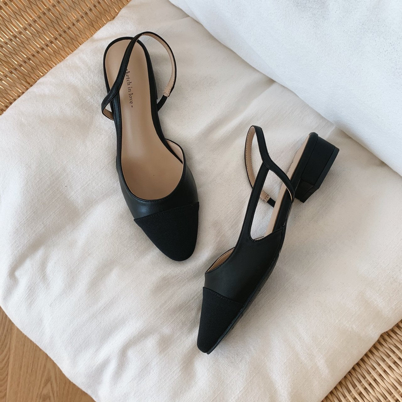 Original front color sling back