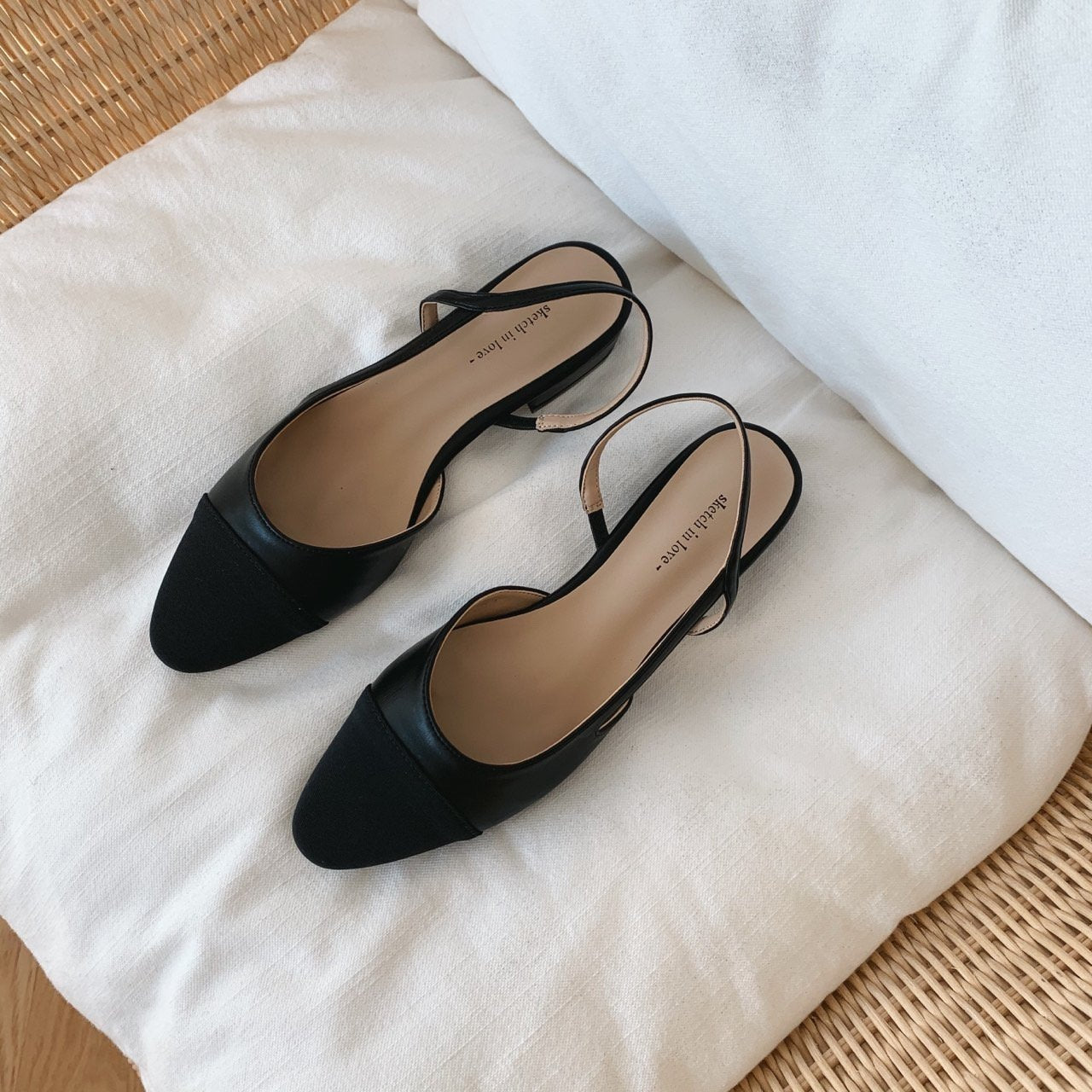 Original front color sling back