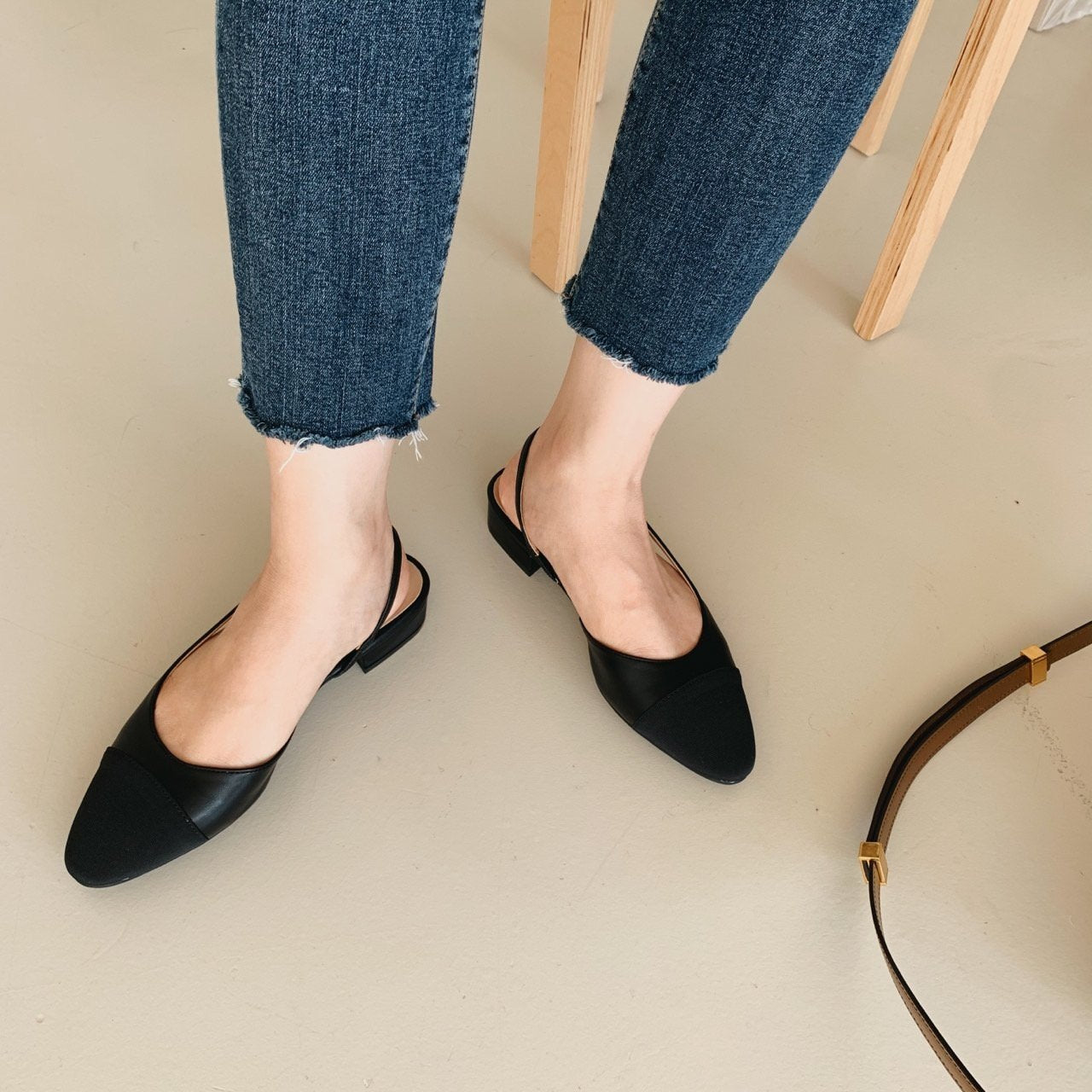 Original front color sling back