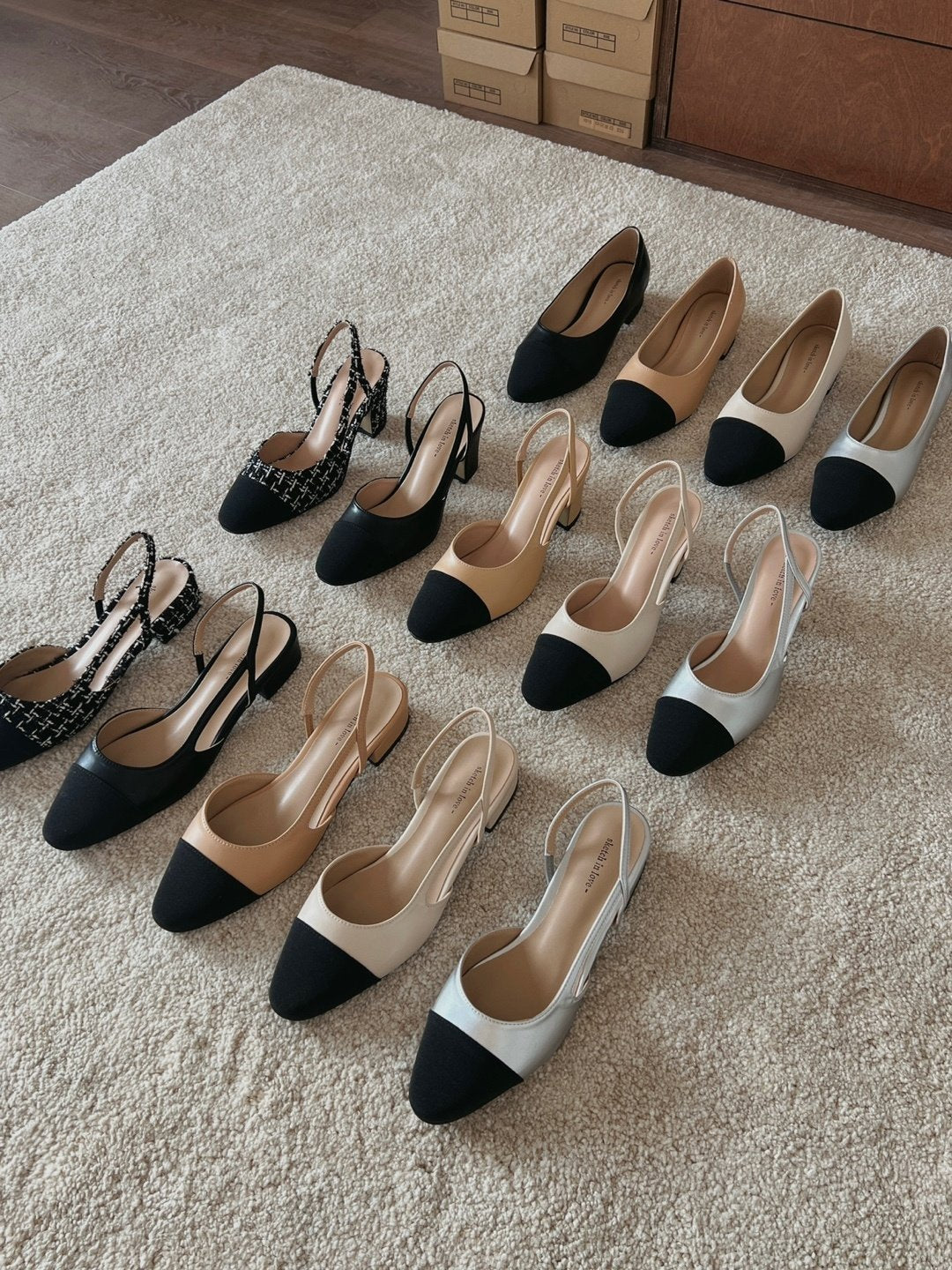 Original front color sling back