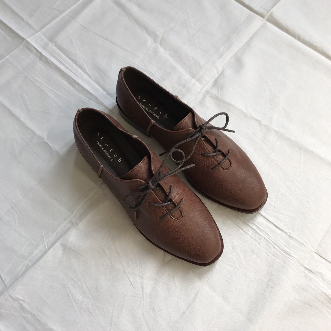 Sheepskin Almond loafers-2col