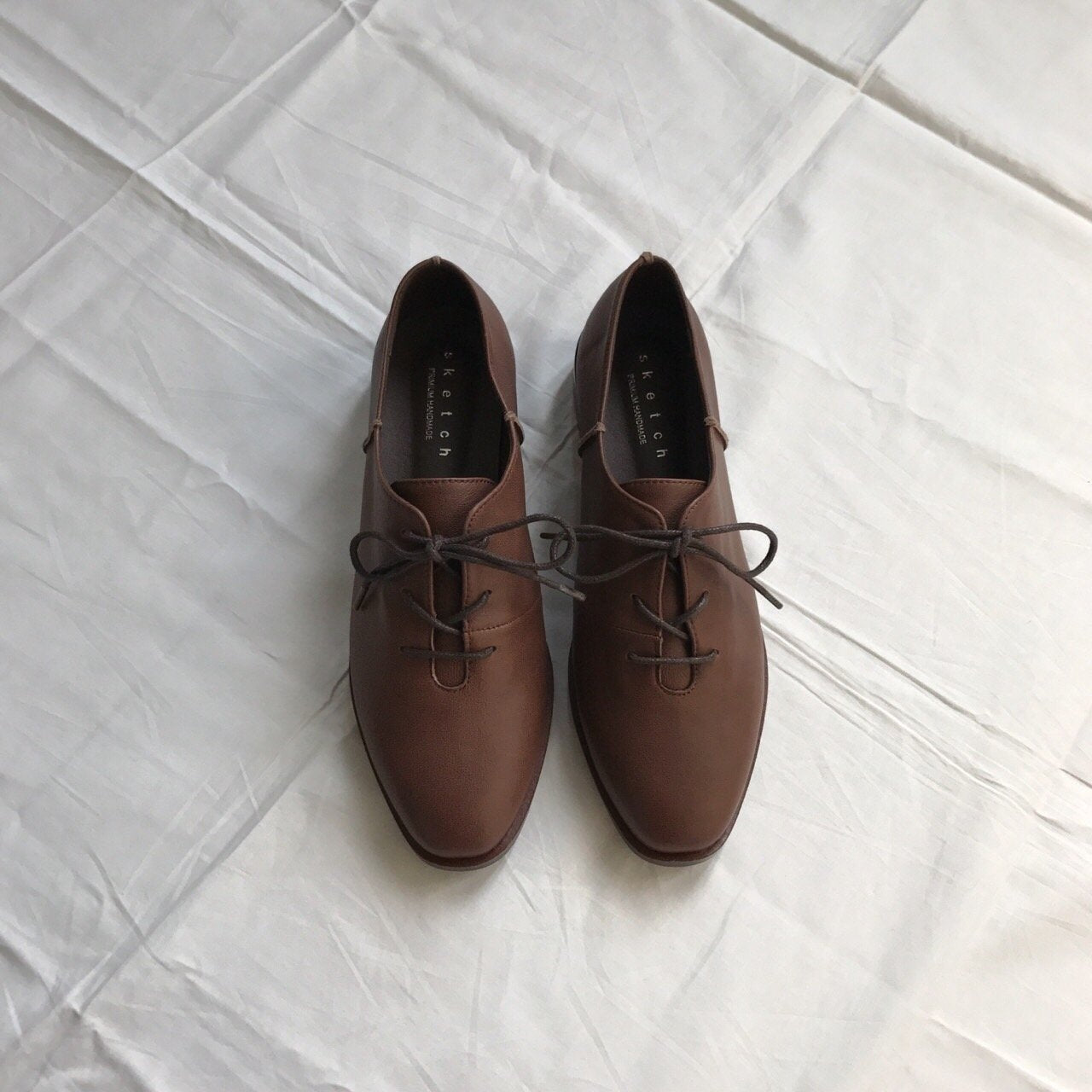 Sheepskin Almond loafers-2col