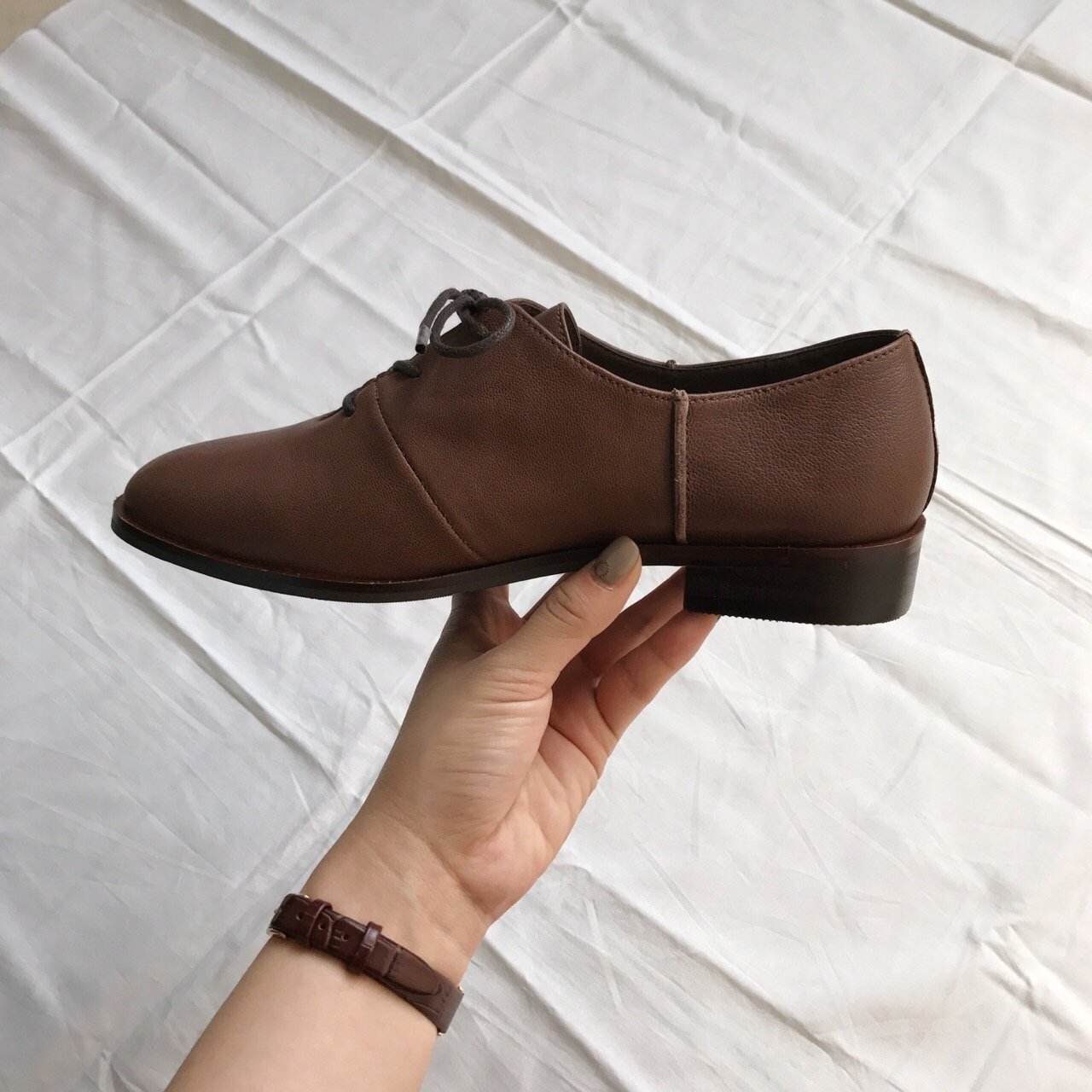 Sheepskin Almond loafers-2col