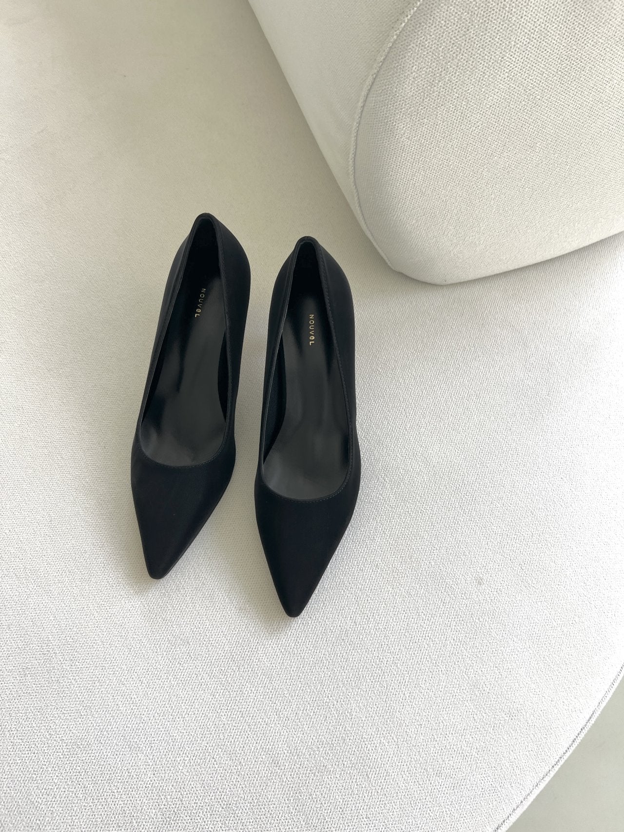 Wool 6cm Pumps-3col