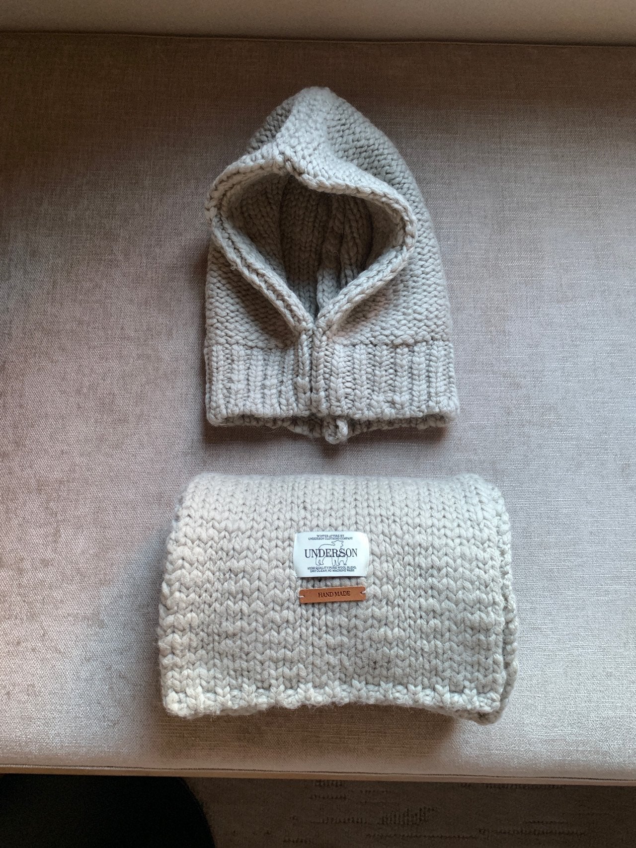 Sale Baraclava-ivory即納 un handmade Baraclava
