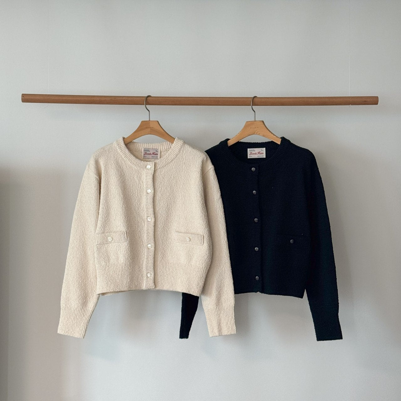 Burton tweed cardigan-2col