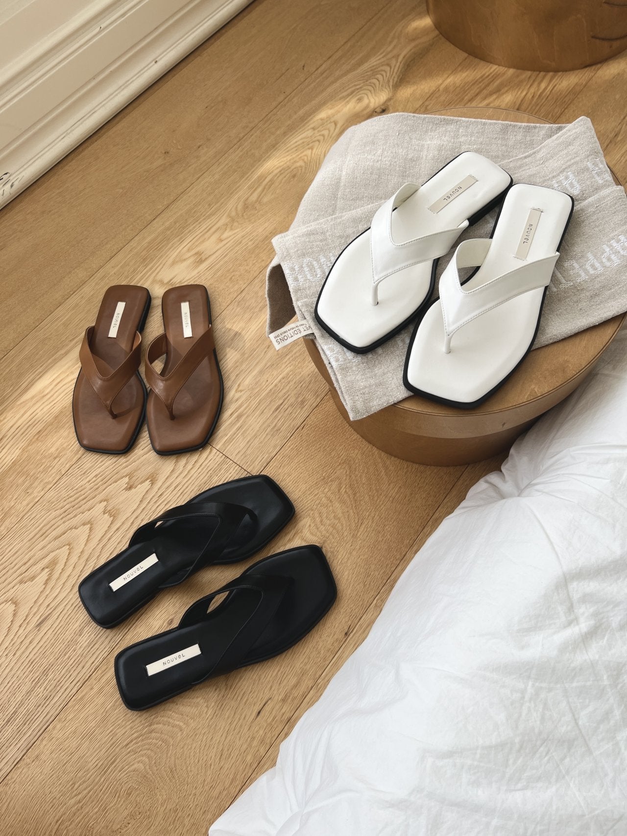 Square flip-flops