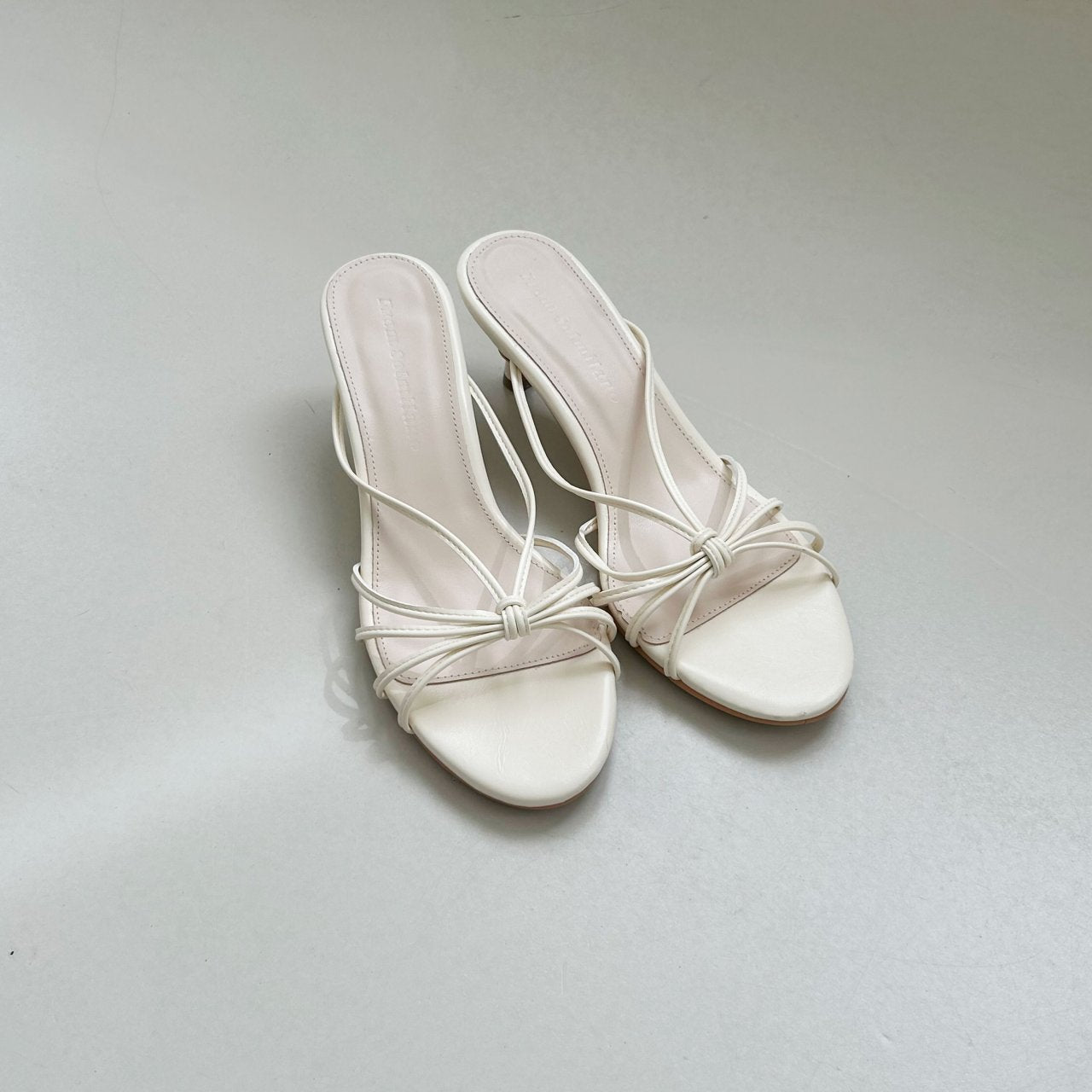 3cm heel slippers