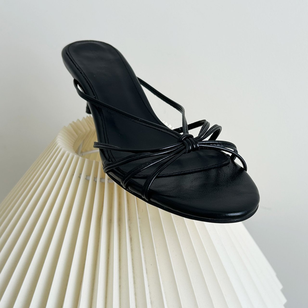 3cm heel slippers