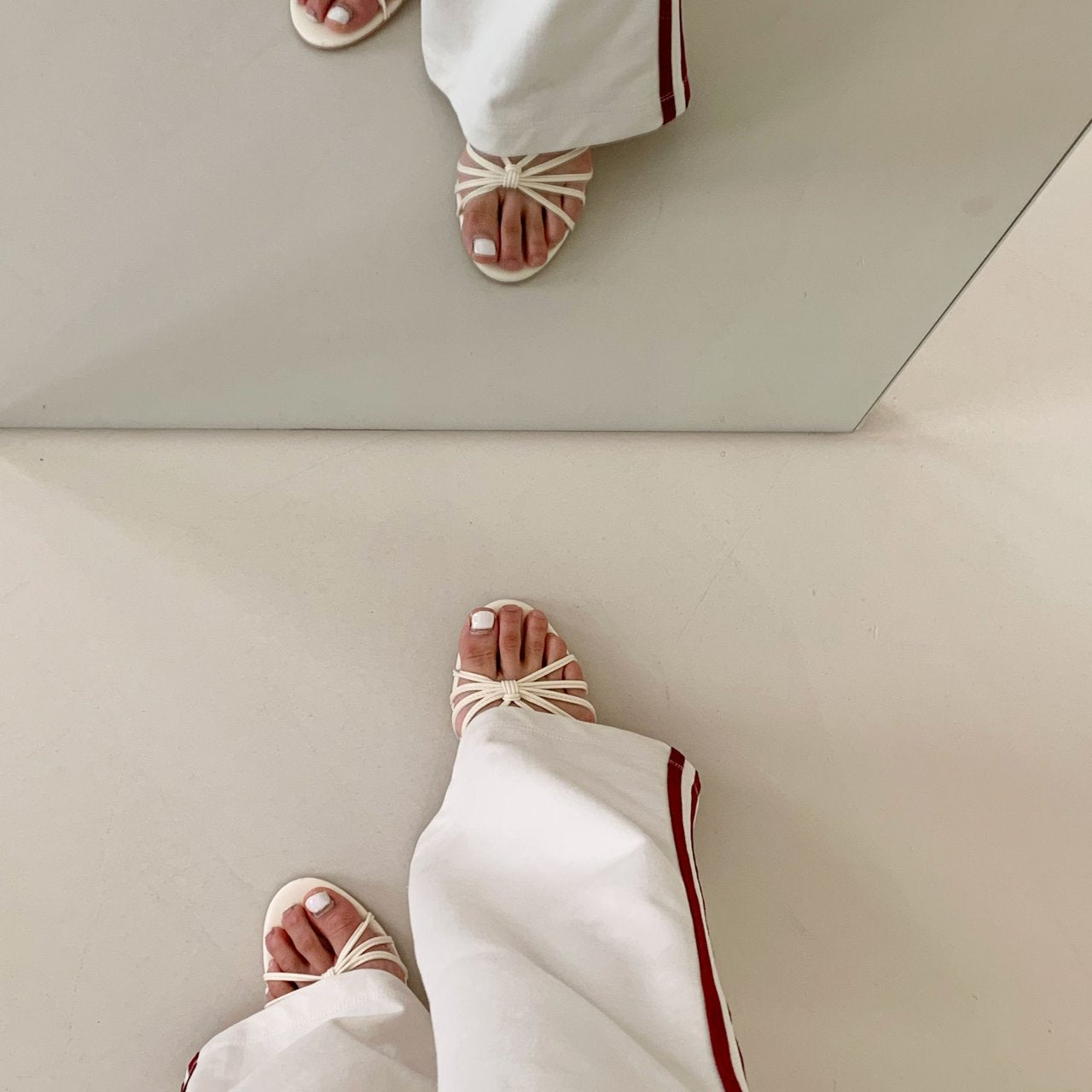 3cm heel slippers