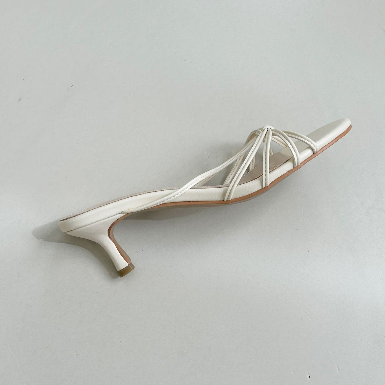 3cm heel slippers