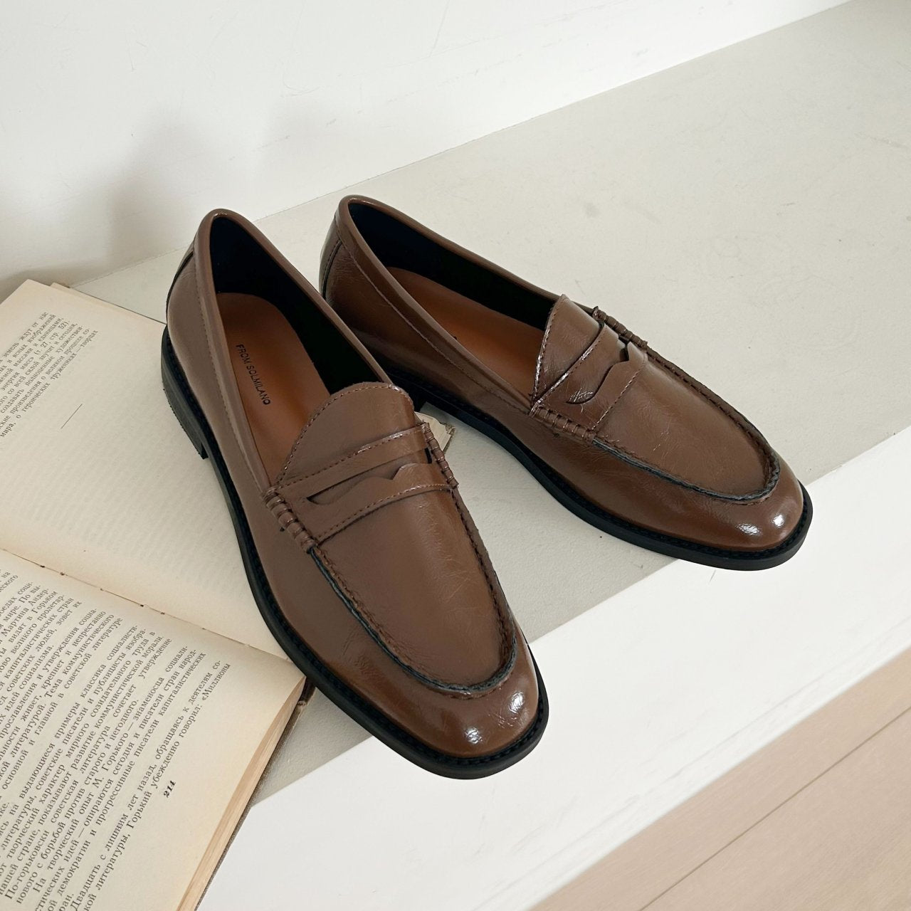 sol penny loafers