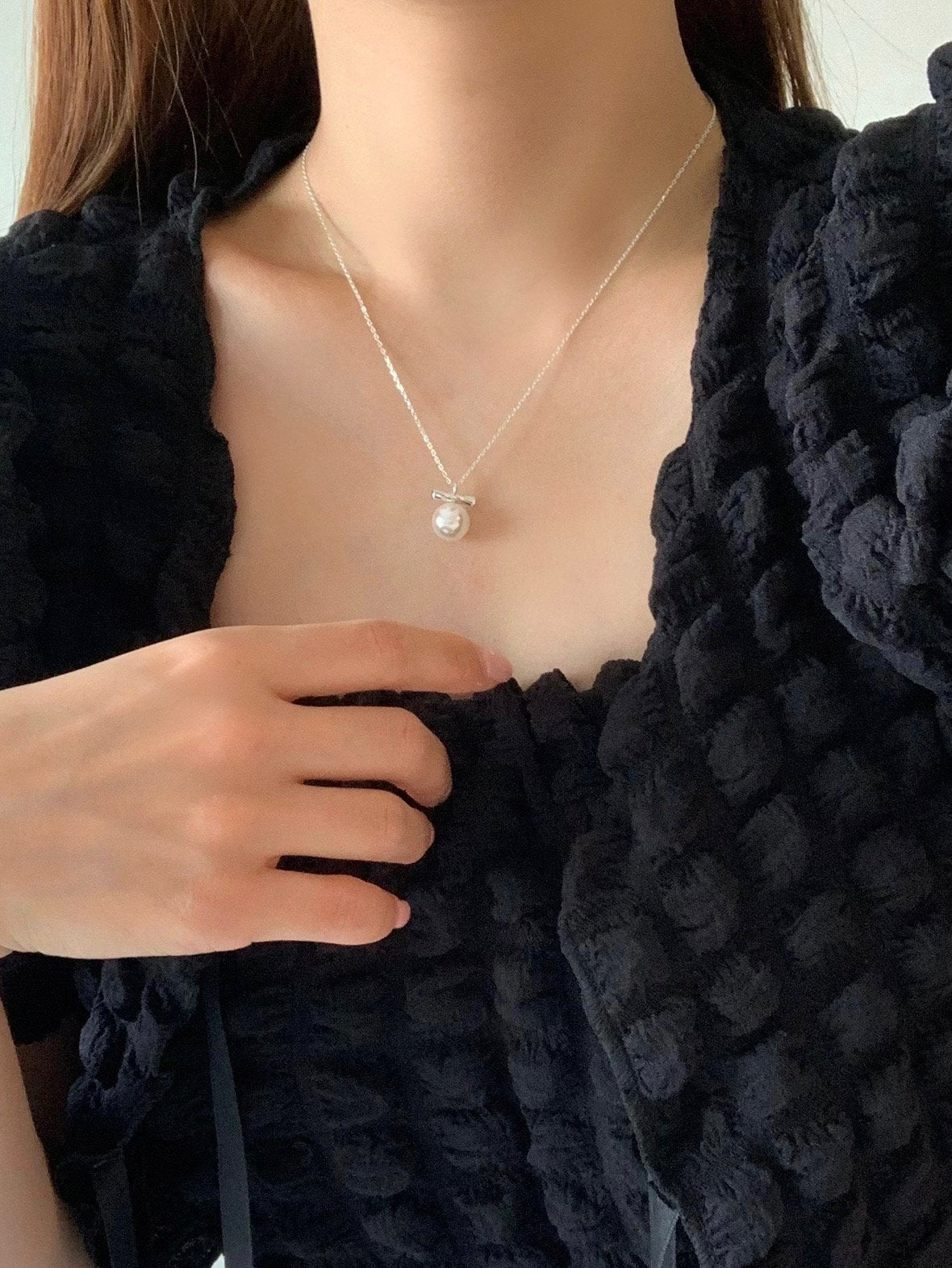 Candy Big Pearl Necklace