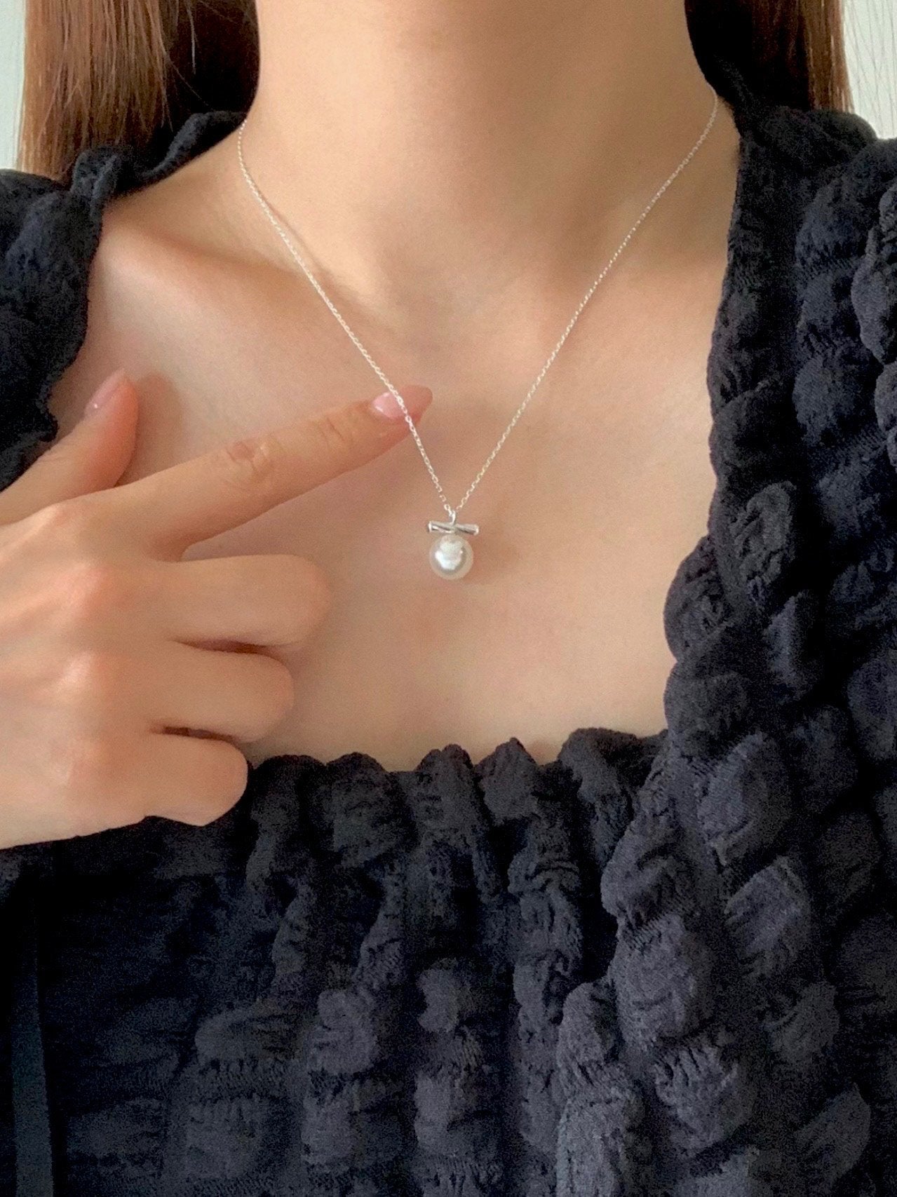 Candy Big Pearl Necklace