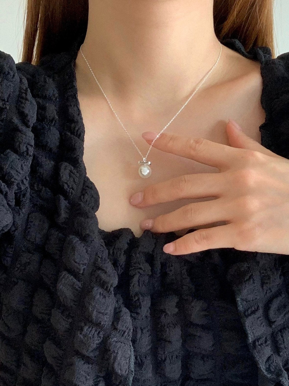 Candy Big Pearl Necklace