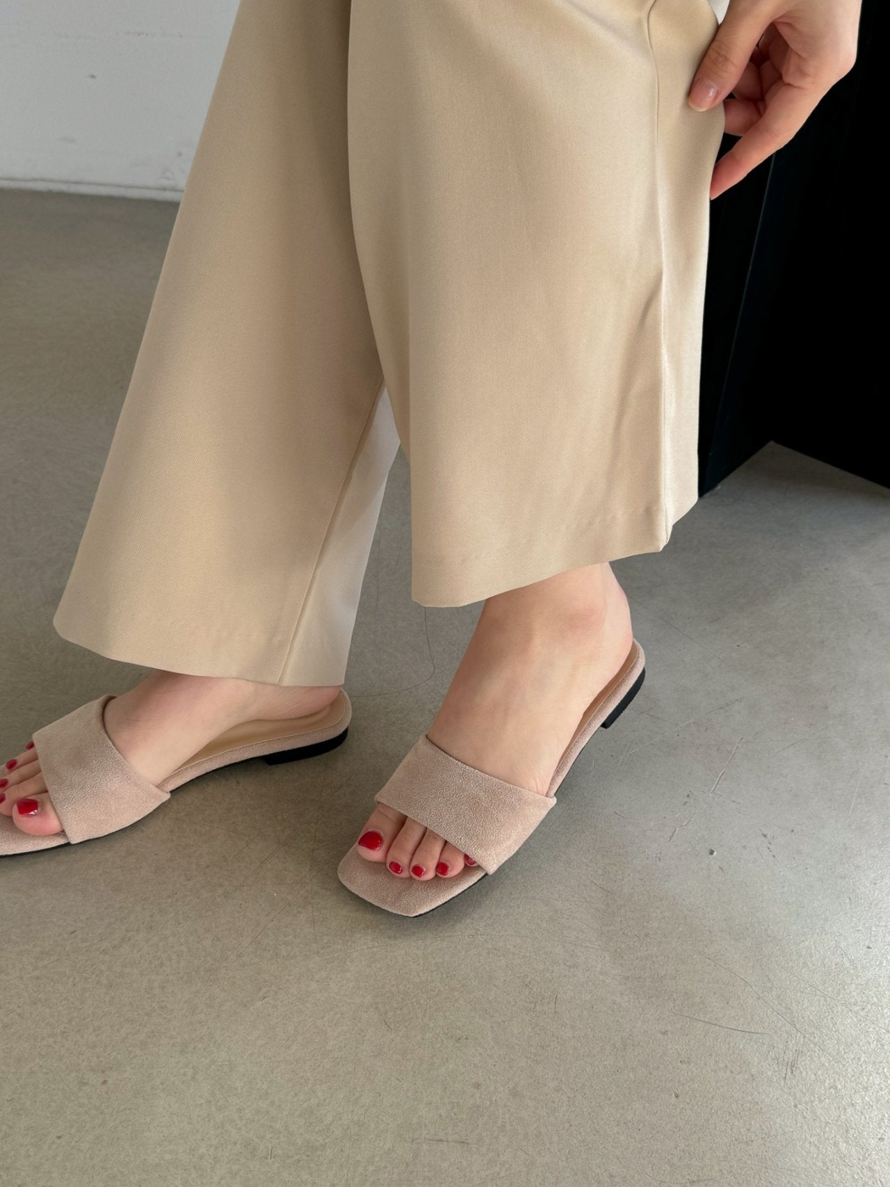 Flat Basic Slider Slippers