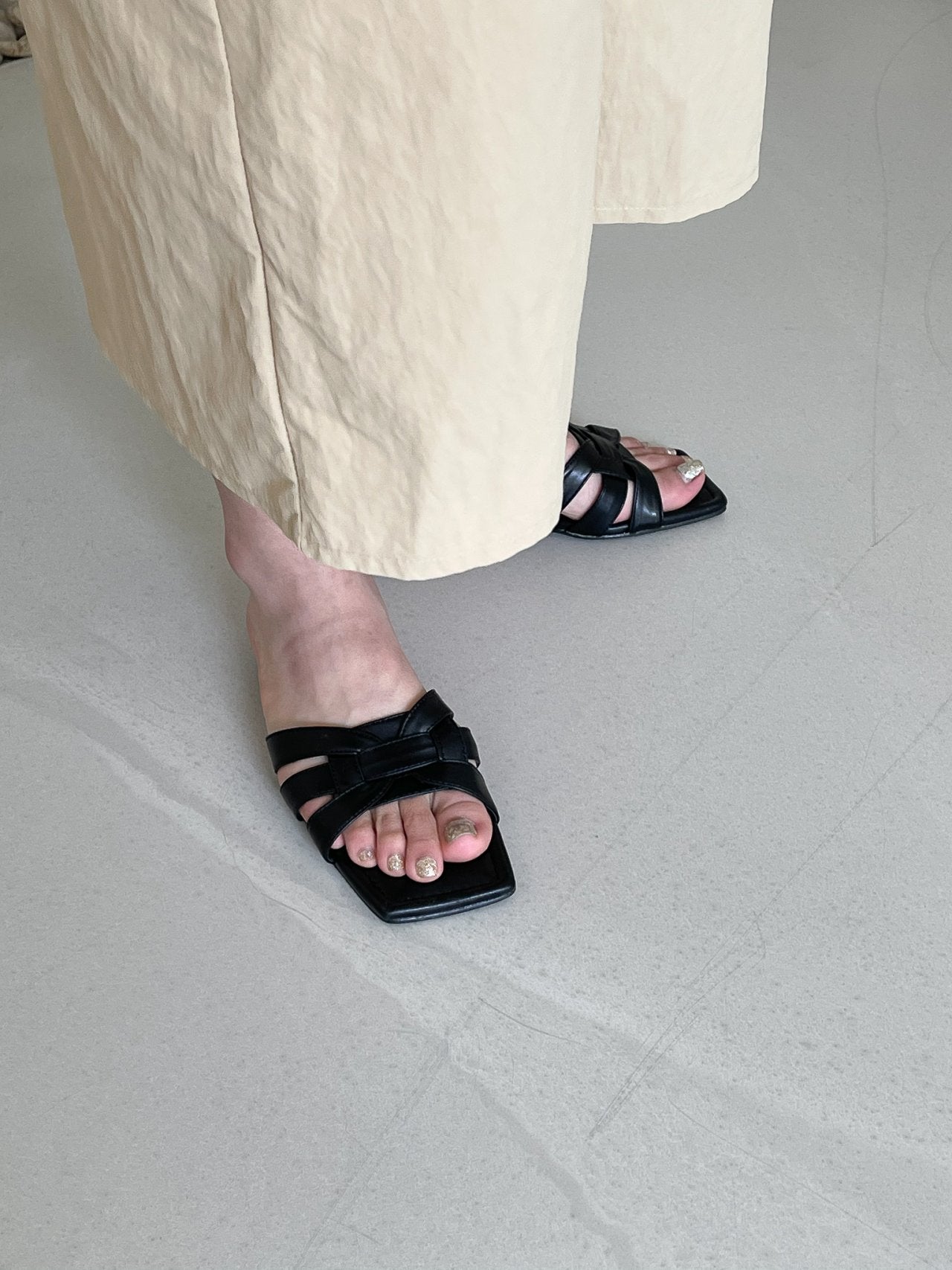 Square slippers-4col