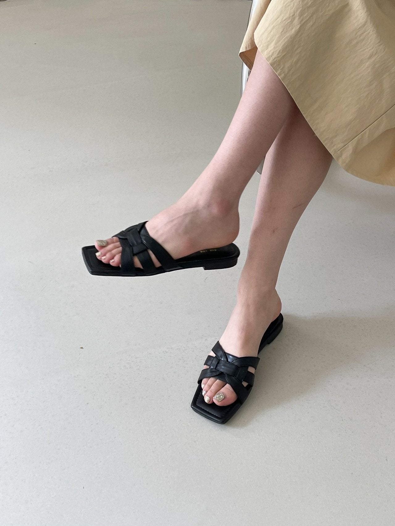Square slippers-4col