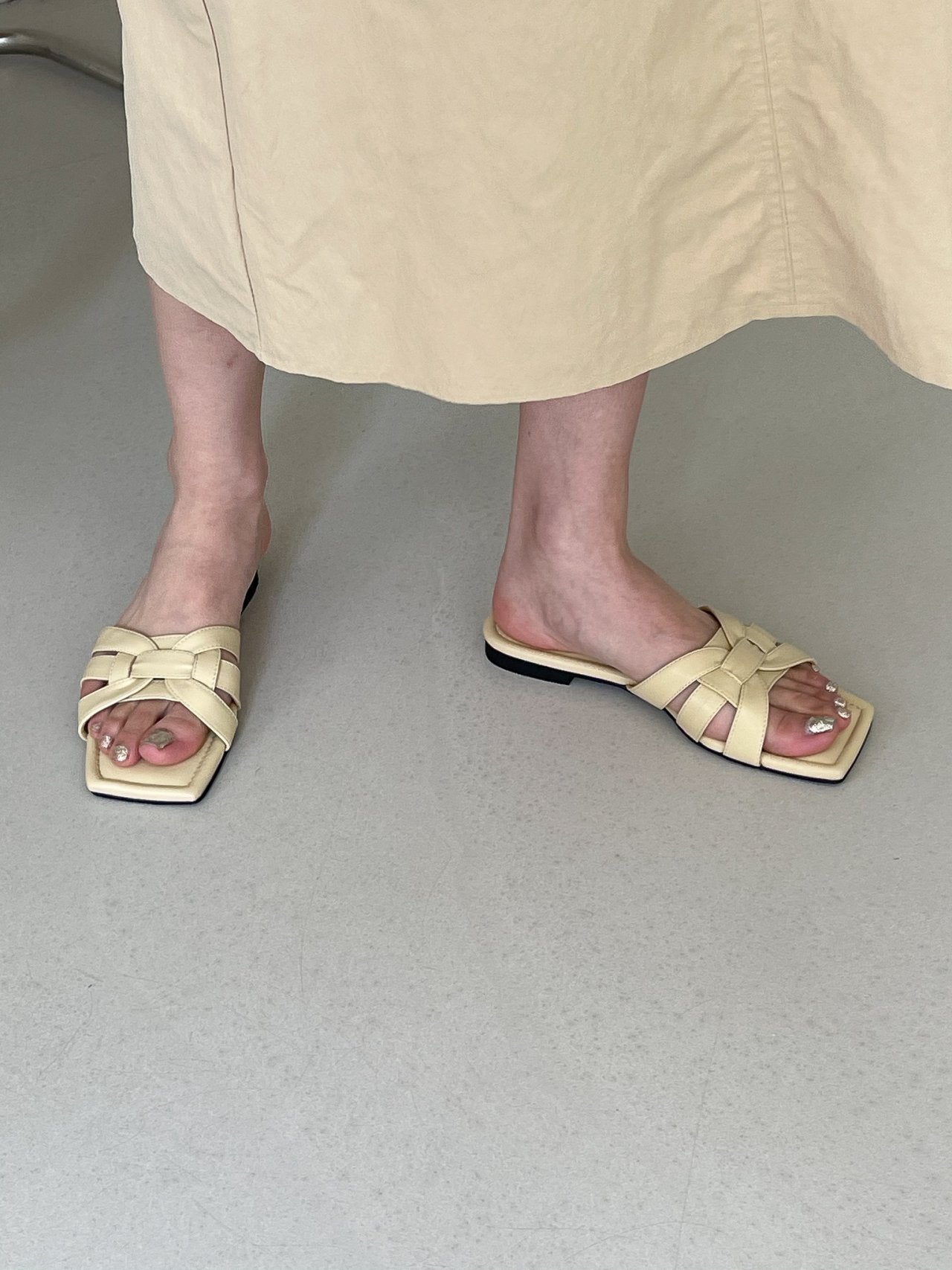 Square slippers-4col