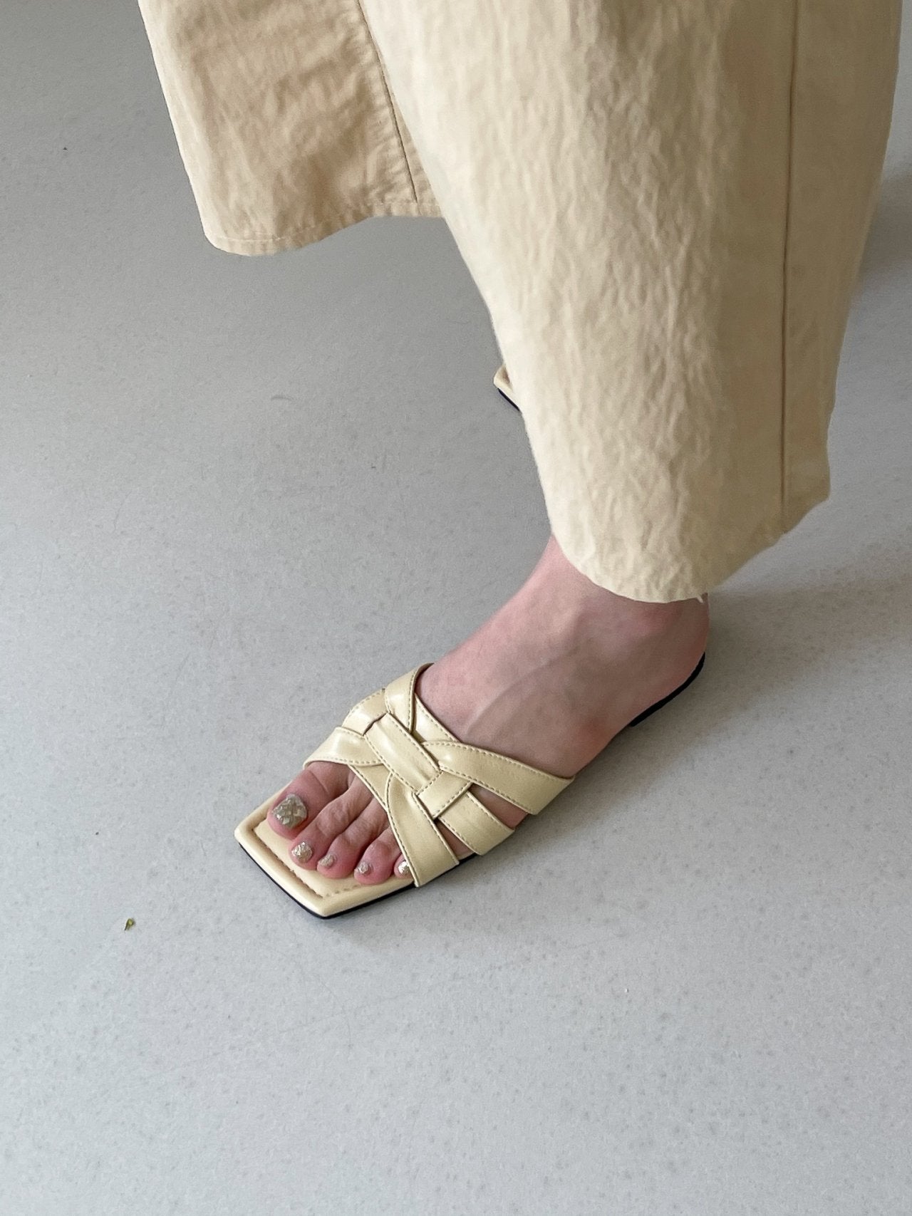 Square slippers-4col