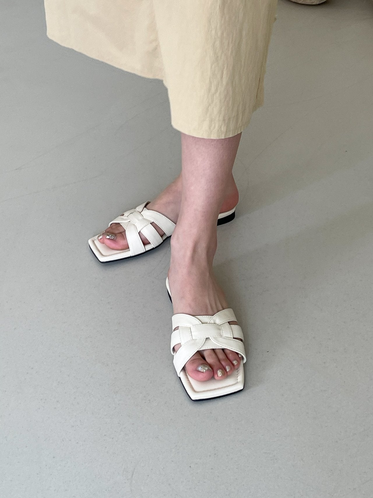 Square slippers-4col