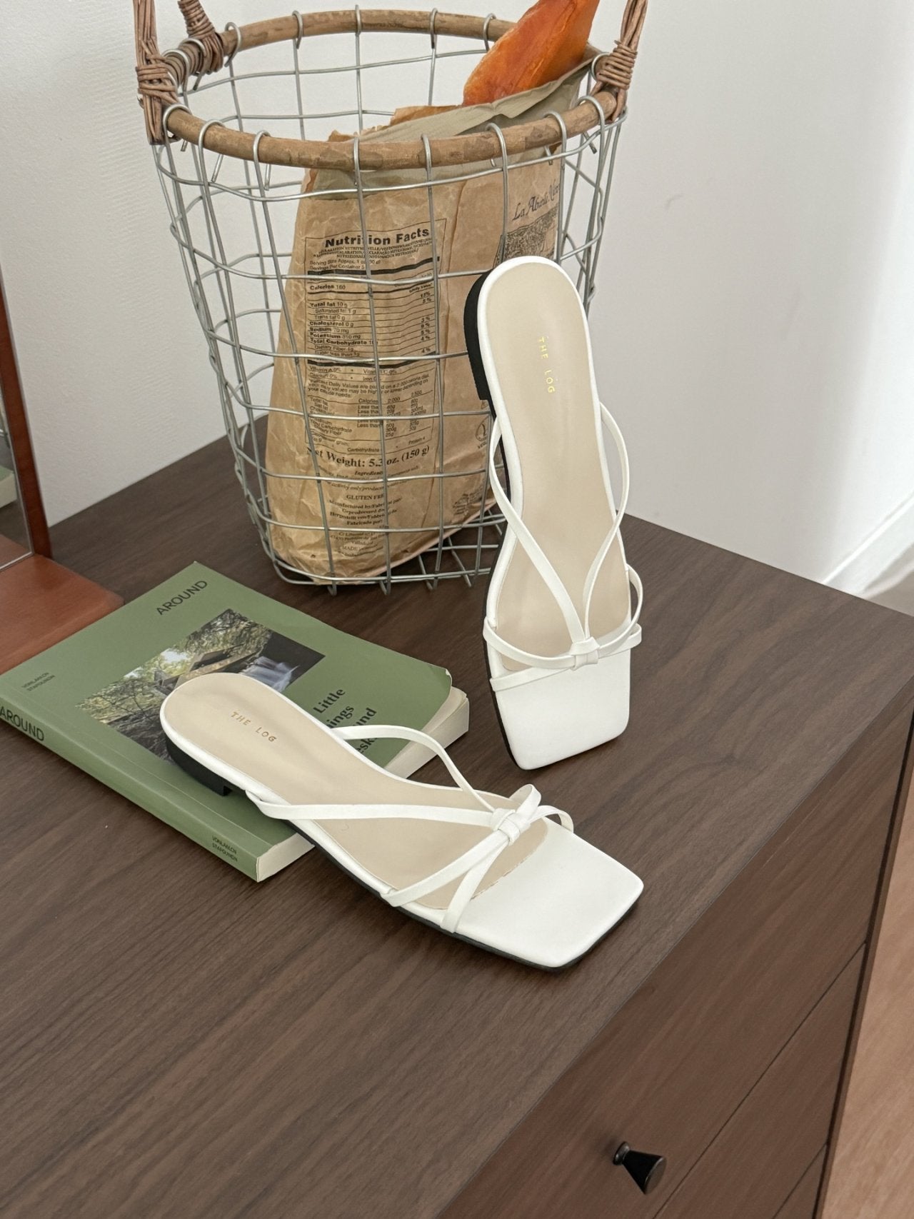 Strap sandal mules