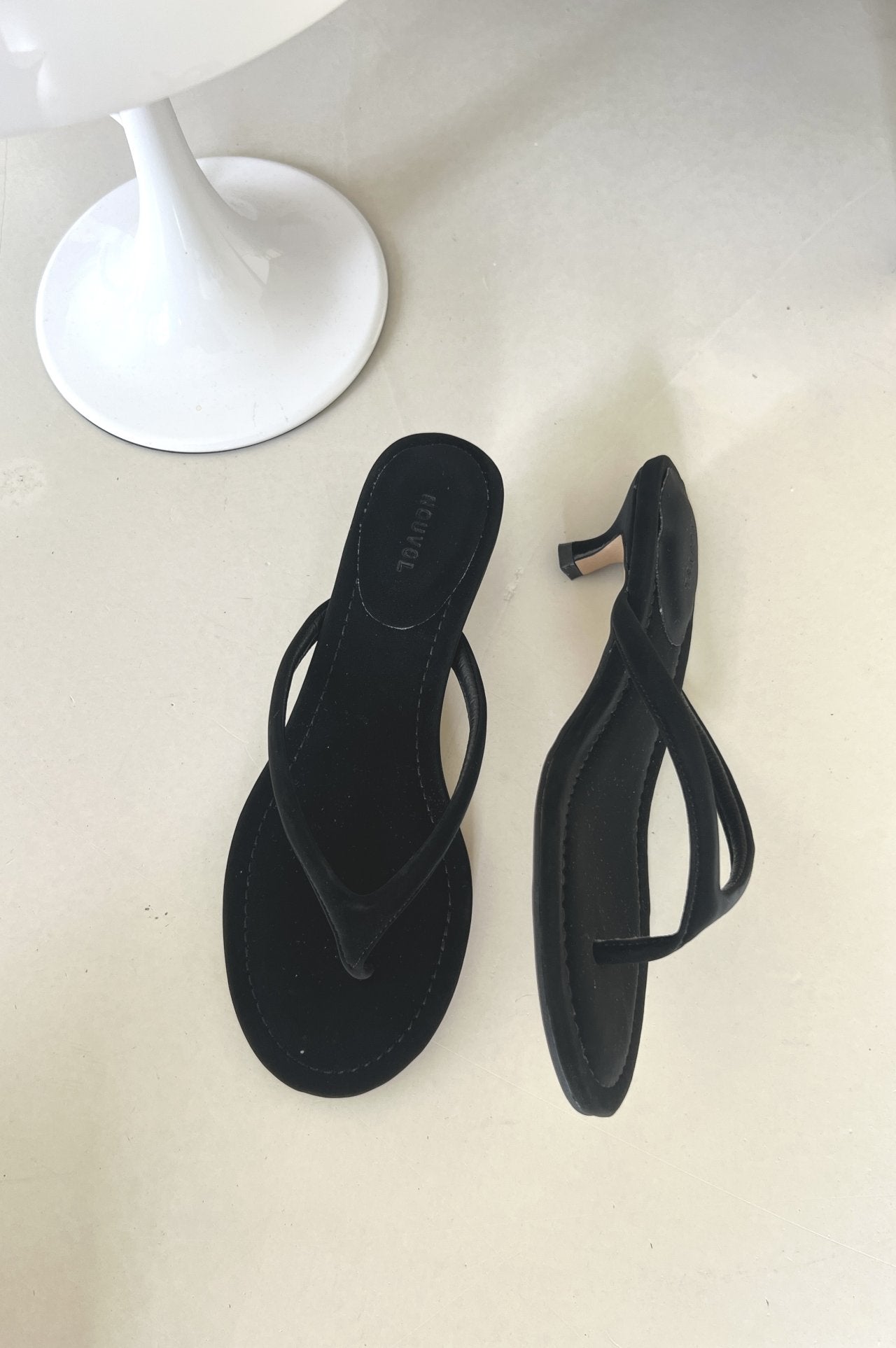 3cm suede sandals