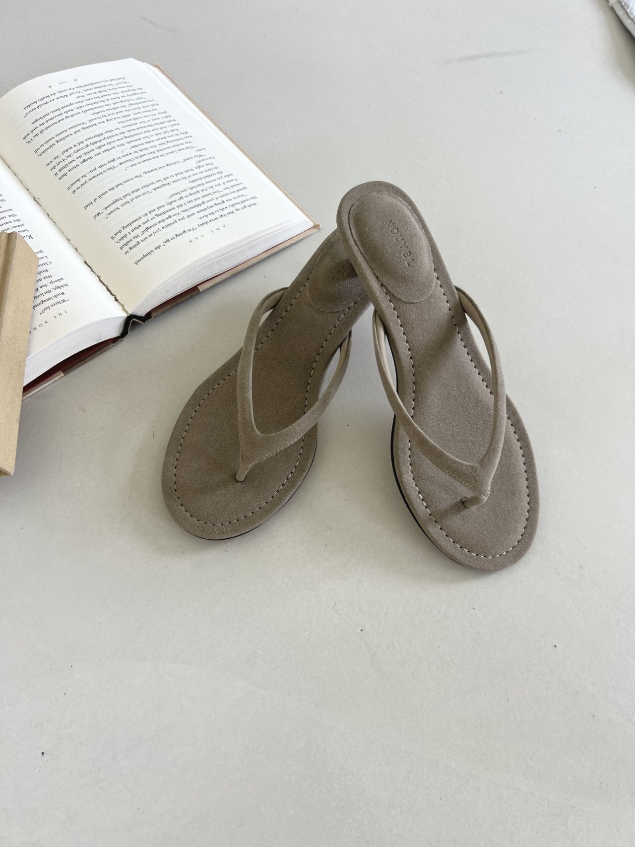 3cm suede sandals