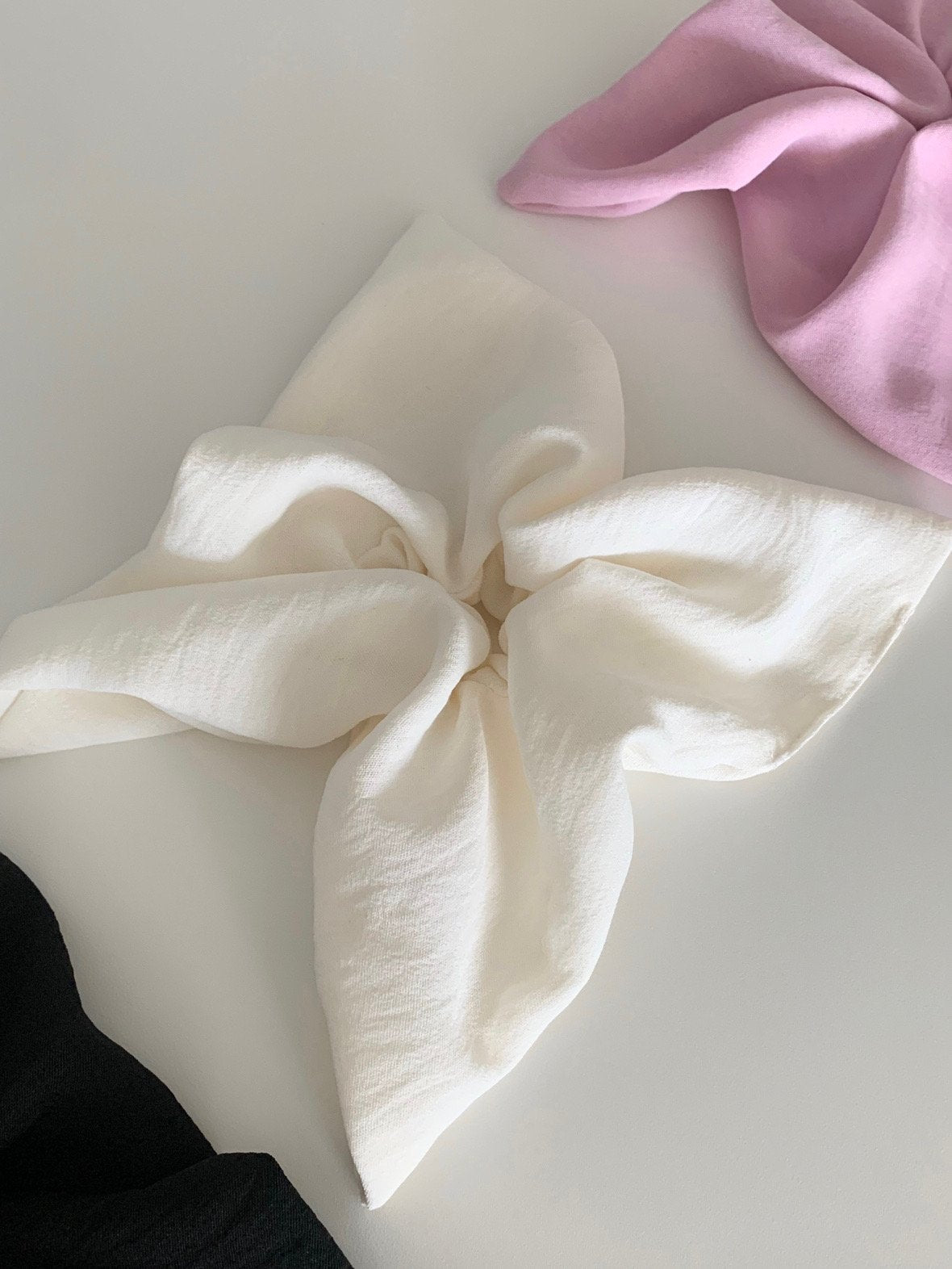 Square scrunchies