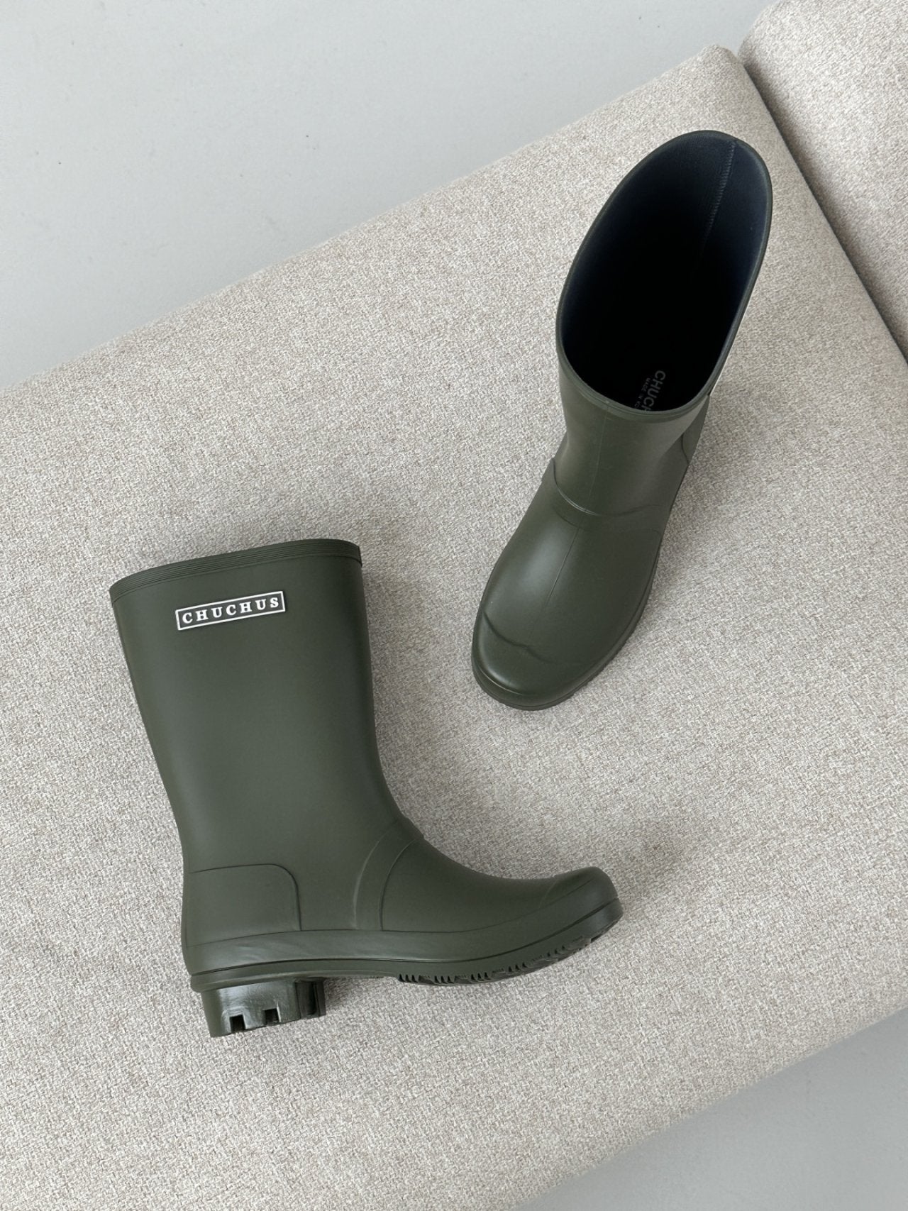 Chuchu Rain Middle Boots two