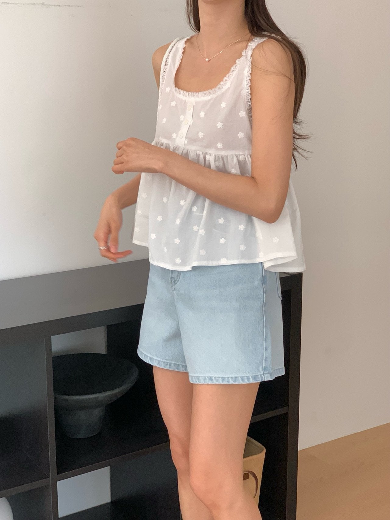 Weekly denim shorts