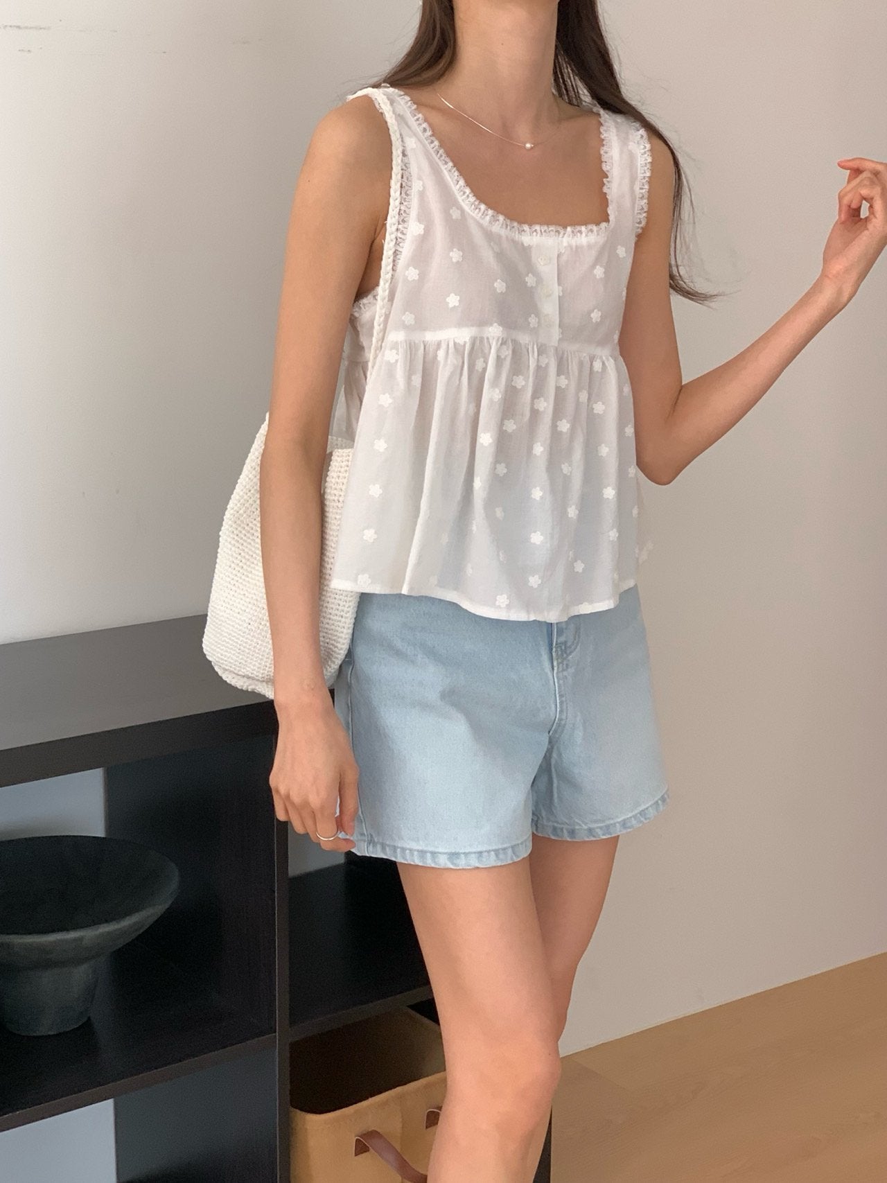Weekly denim shorts