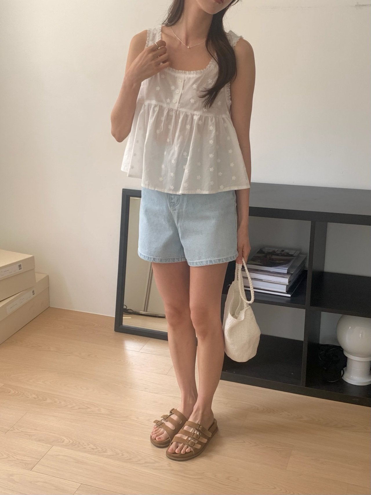Weekly denim shorts