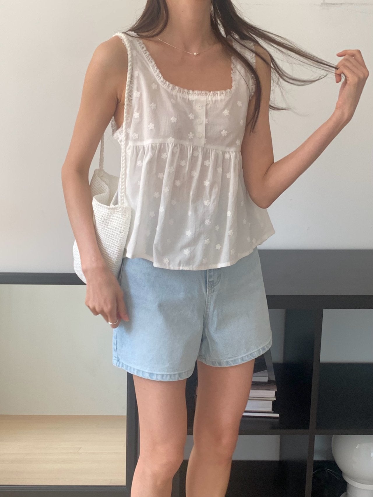 Weekly denim shorts