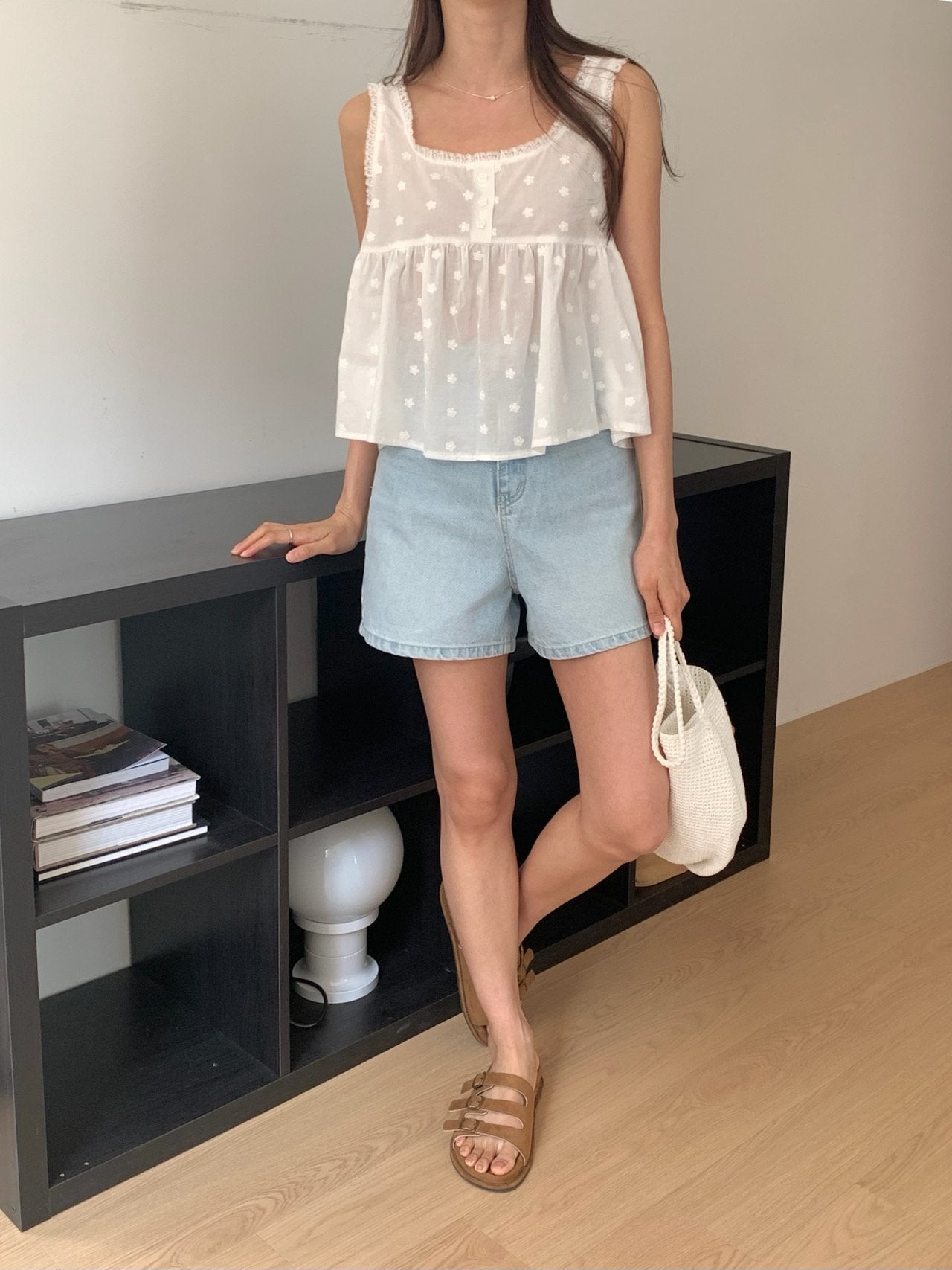 Weekly denim shorts