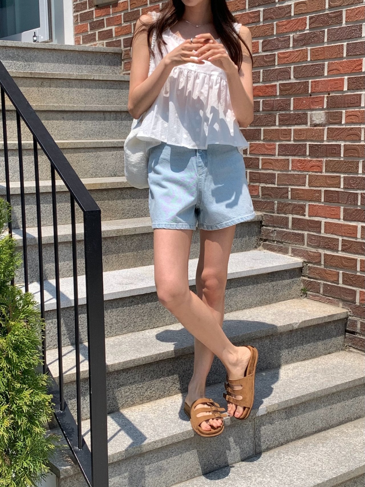 Weekly denim shorts