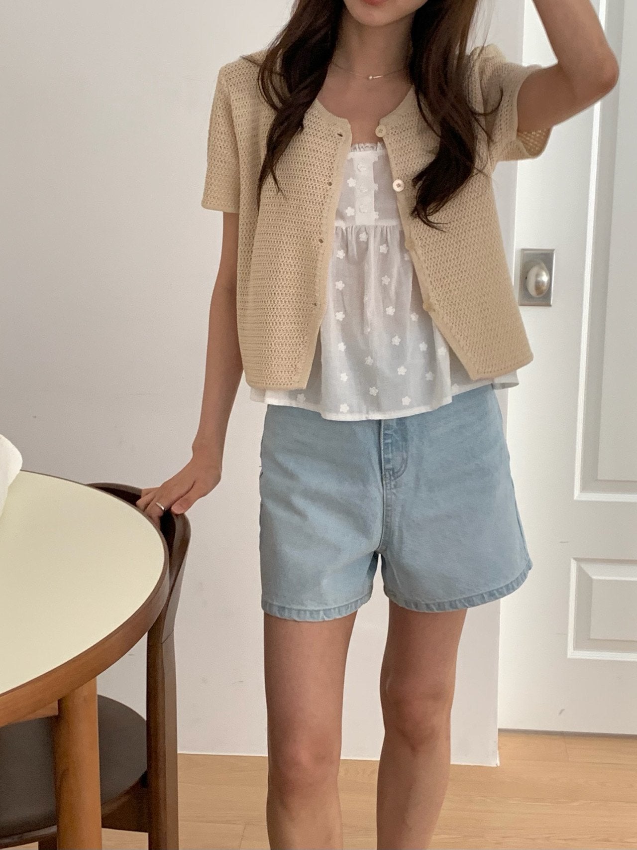 Weekly denim shorts