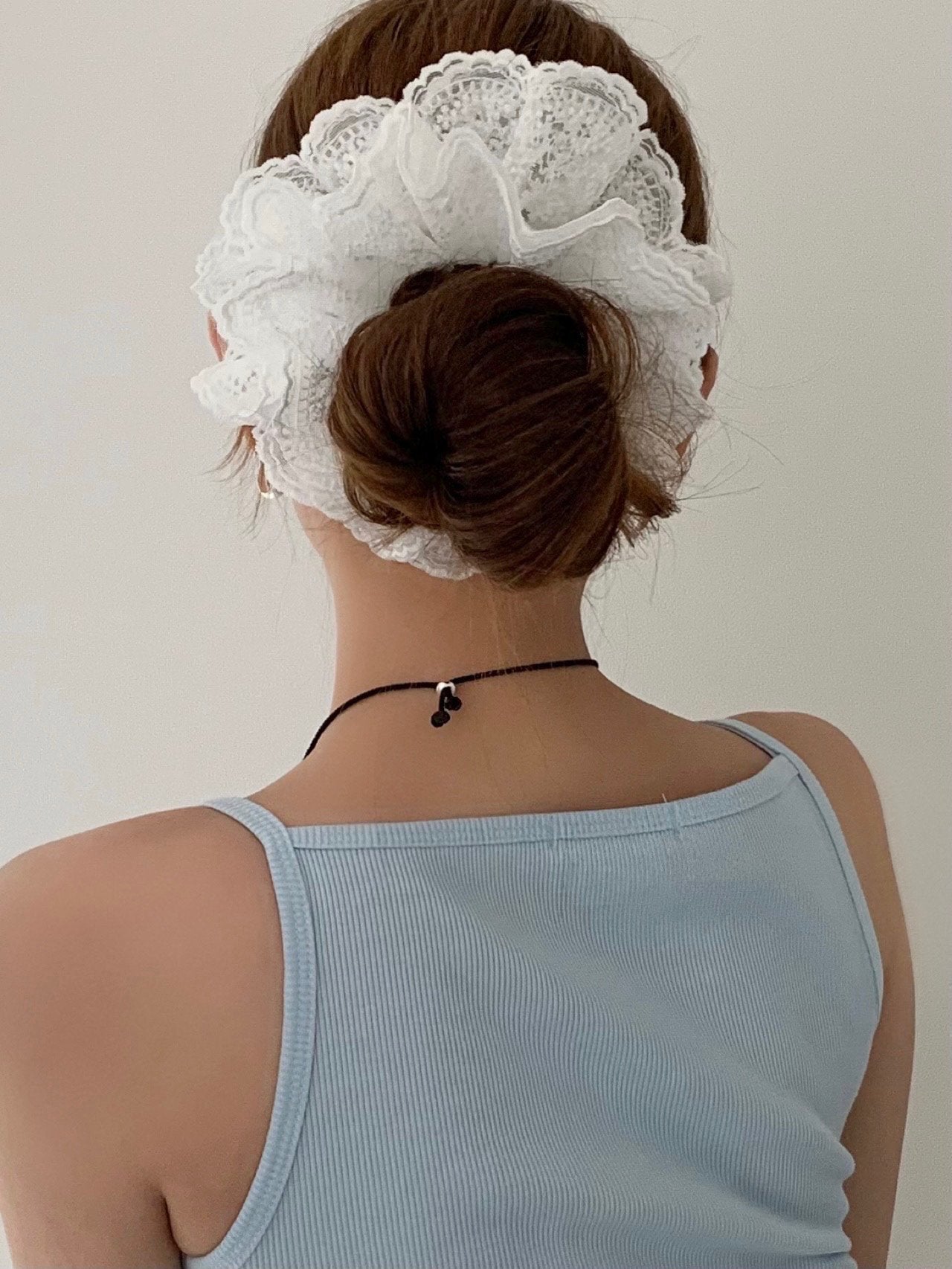 lace scrunchies