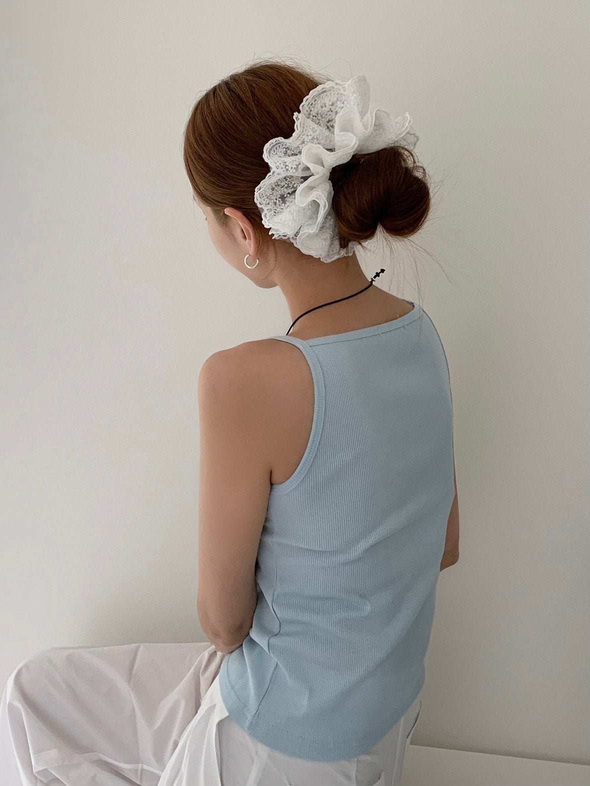 lace scrunchies