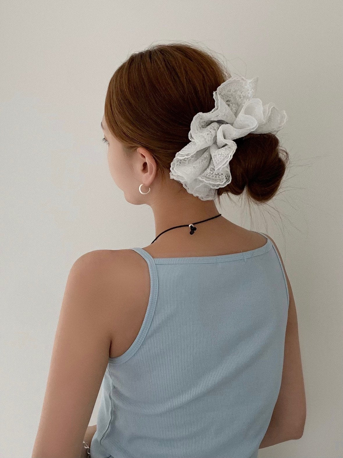 lace scrunchies