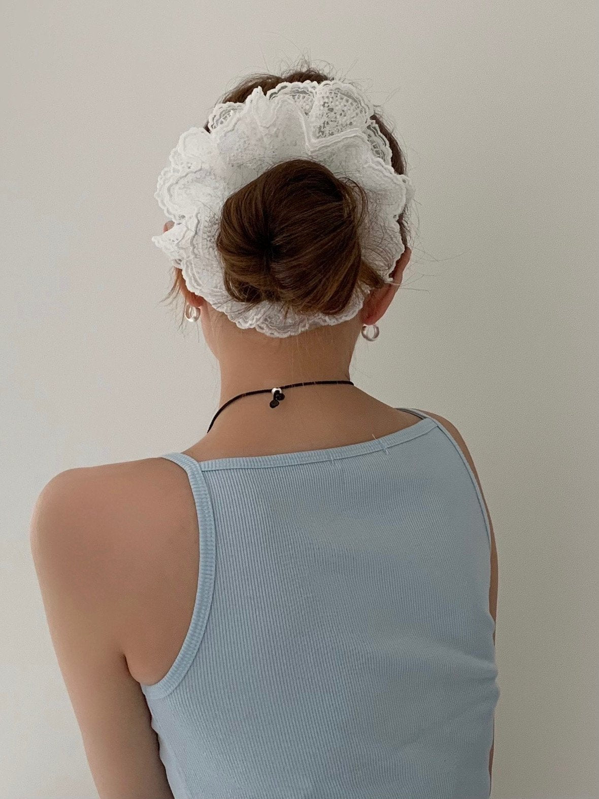 lace scrunchies
