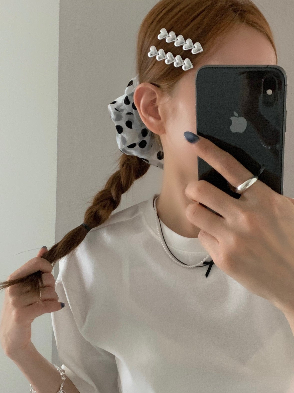 Heart hairpin