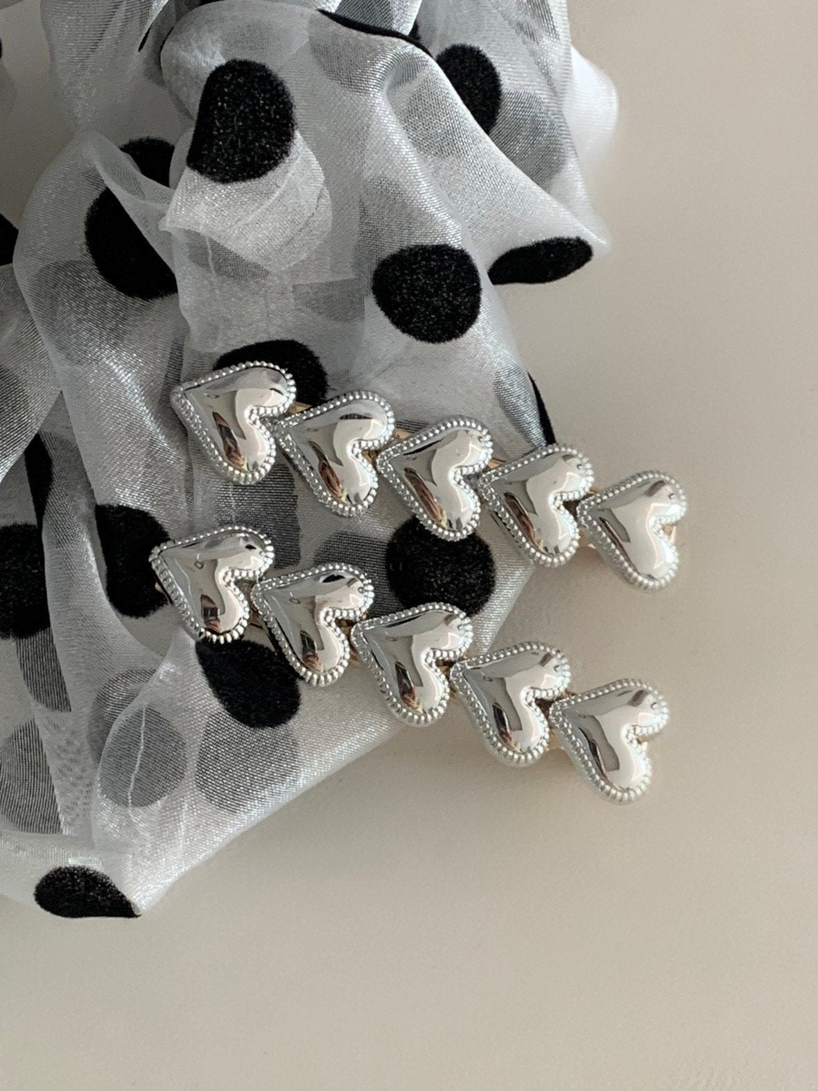 Heart hairpin