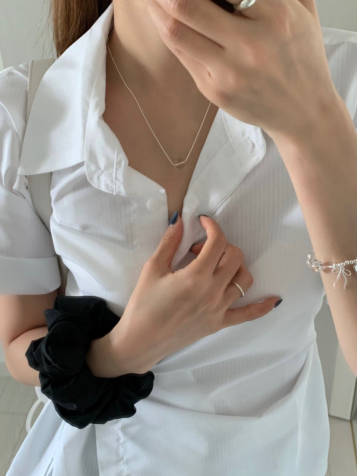 clear water necklace
