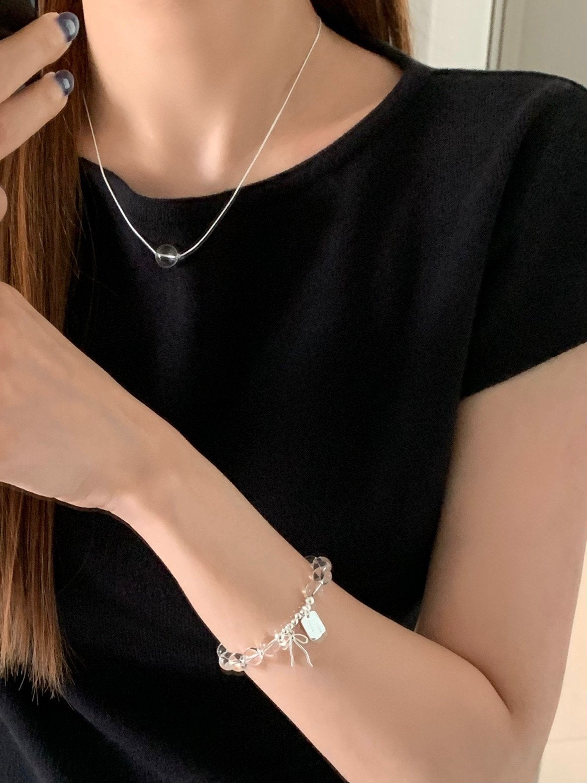 clear water bracelet