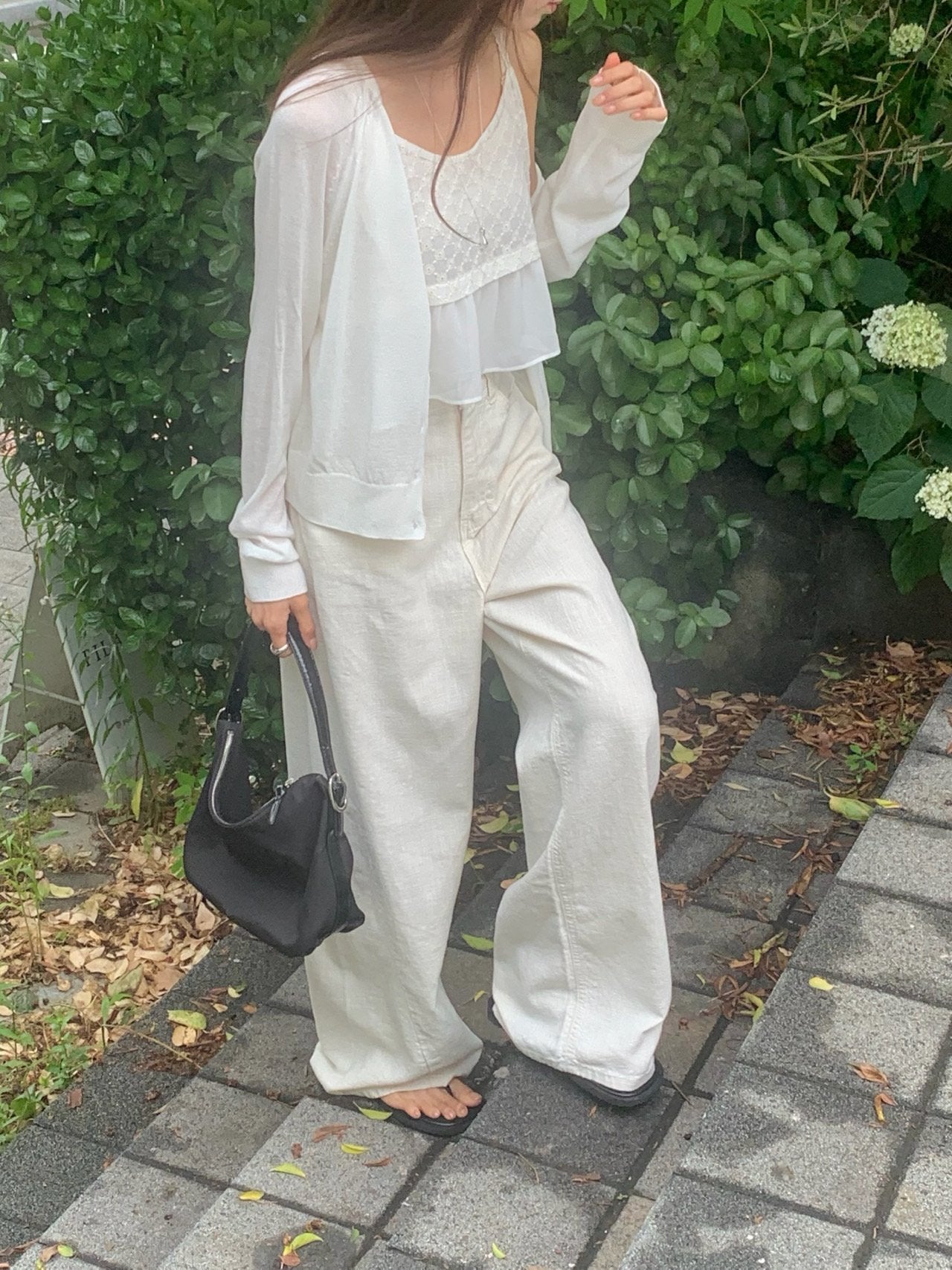 Sale ivory即納 Zoa linen cd-4col