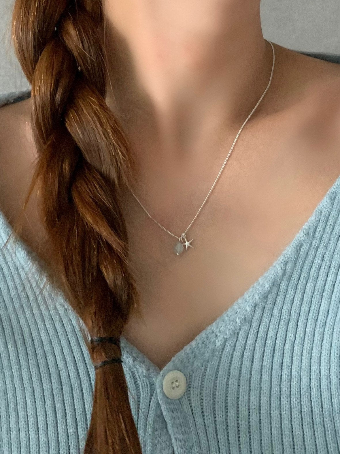 Sea star necklace