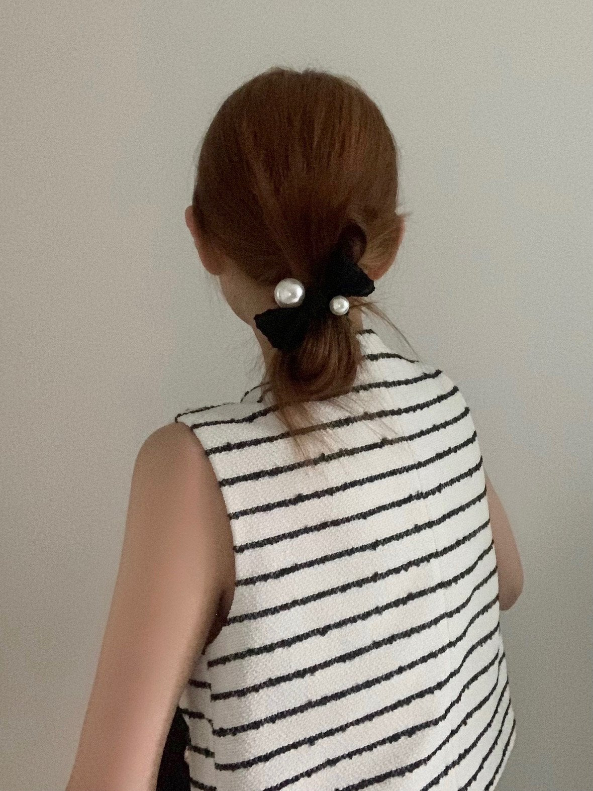 pearl ribbon headband-4col