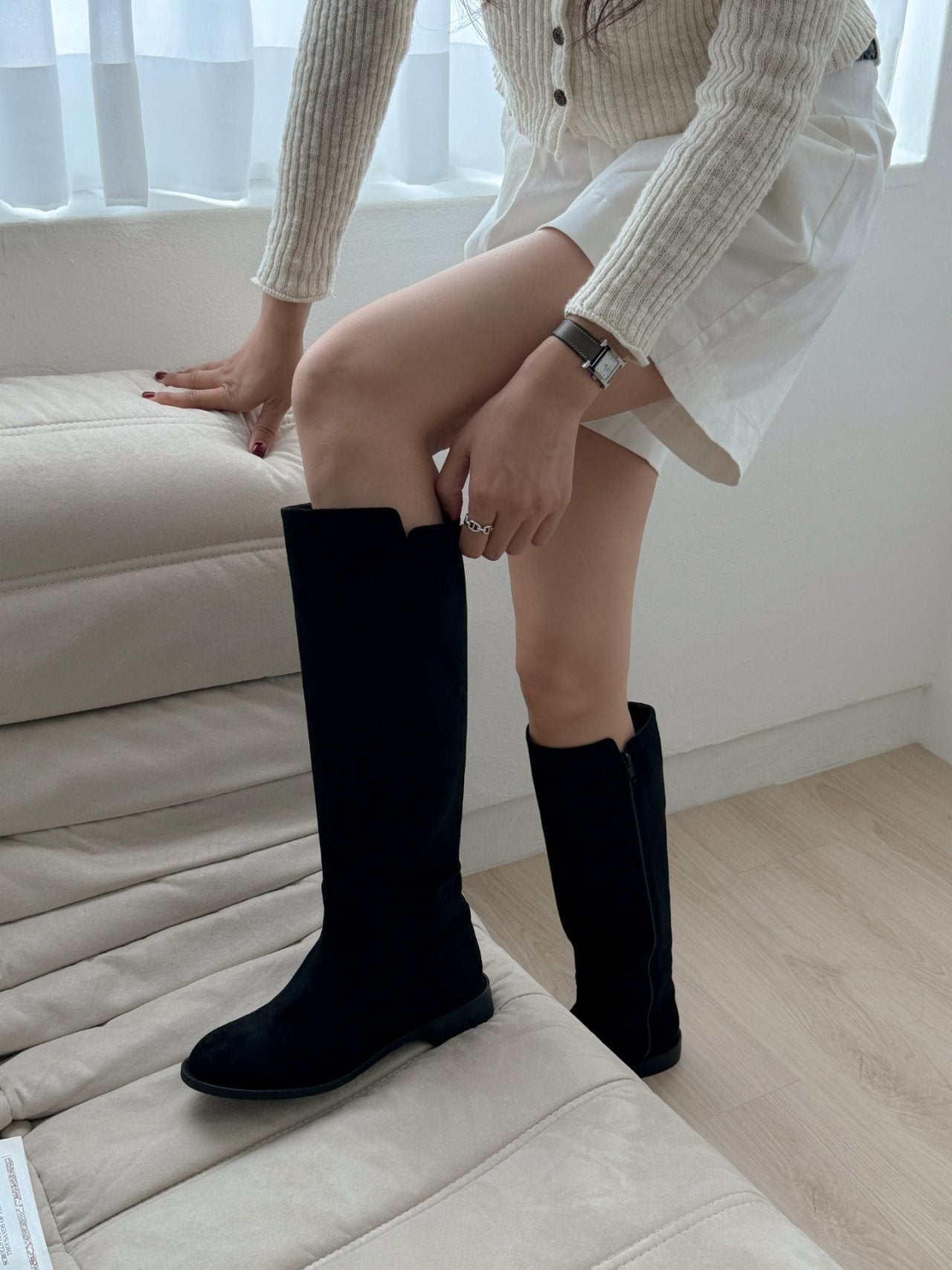 rang suede boots